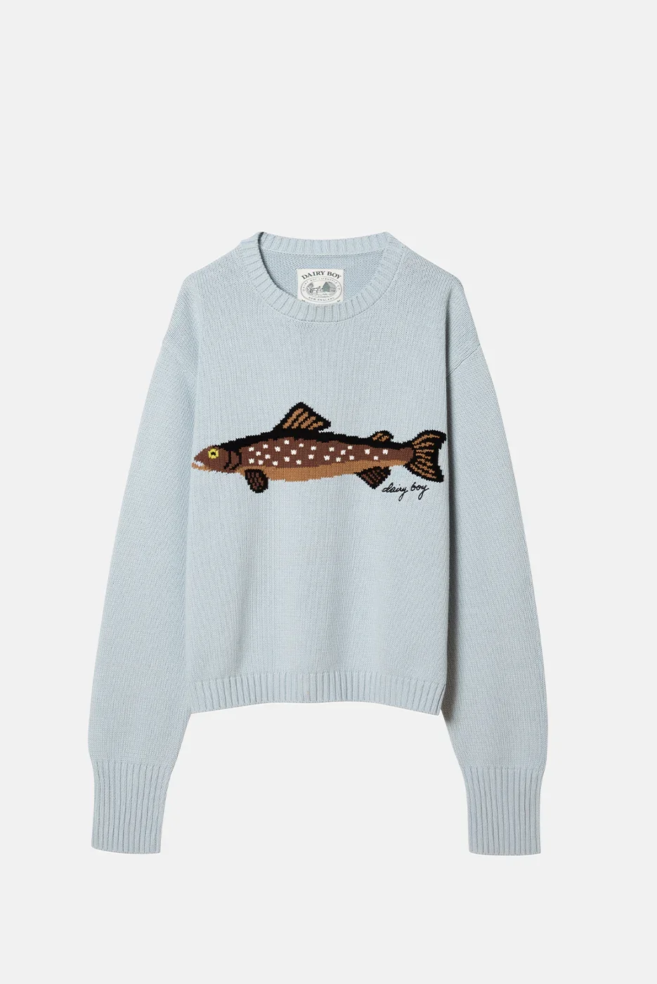 The Fisherman's Daughter Sweater - Bluepoint