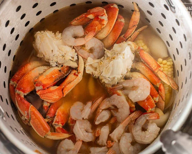 Crab Boil Kit – Crab, Shrimp & Seasoning Pot Set