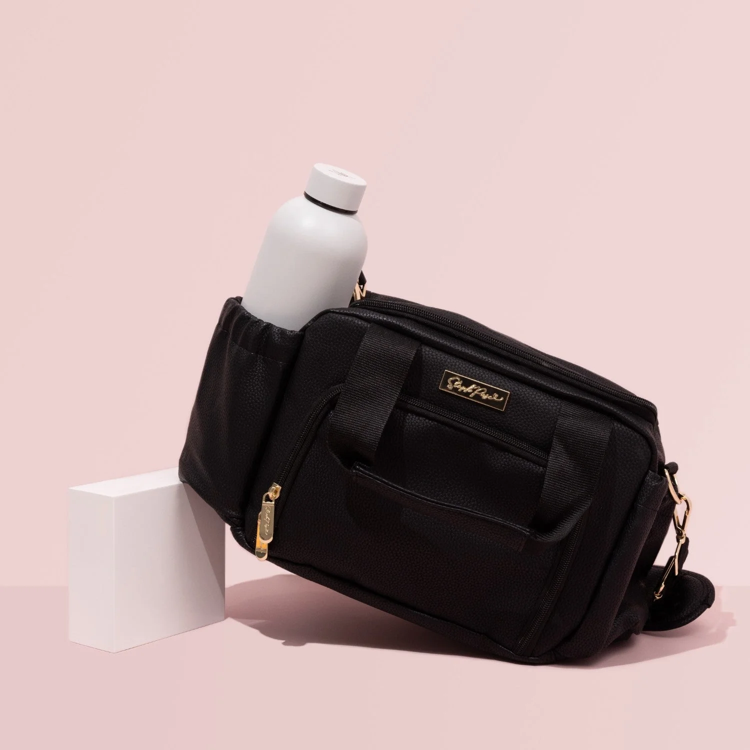 Luxe Insulated Lunch Bag - Black