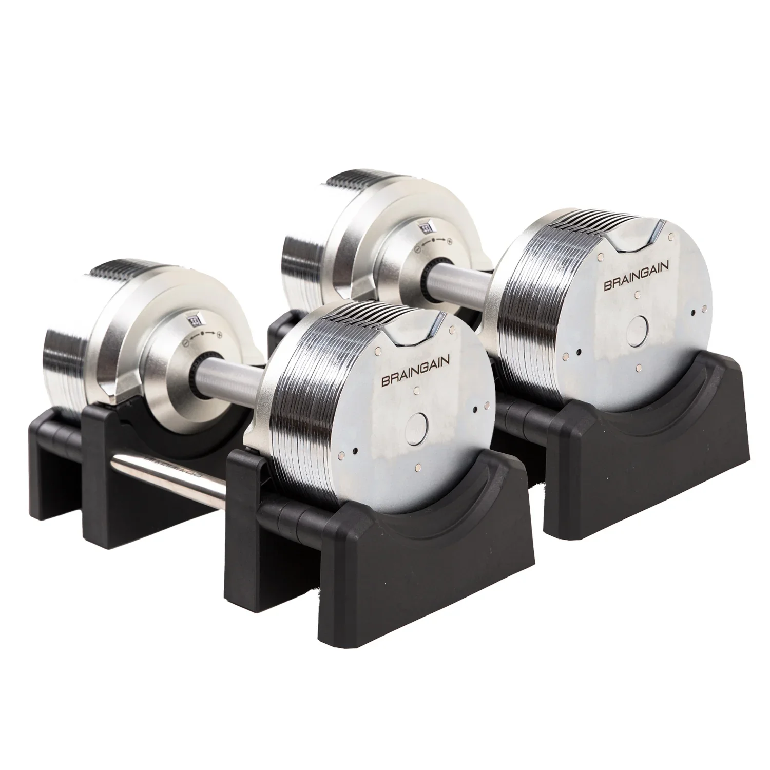 32.5kg Chrome Adjustable Dumbbells