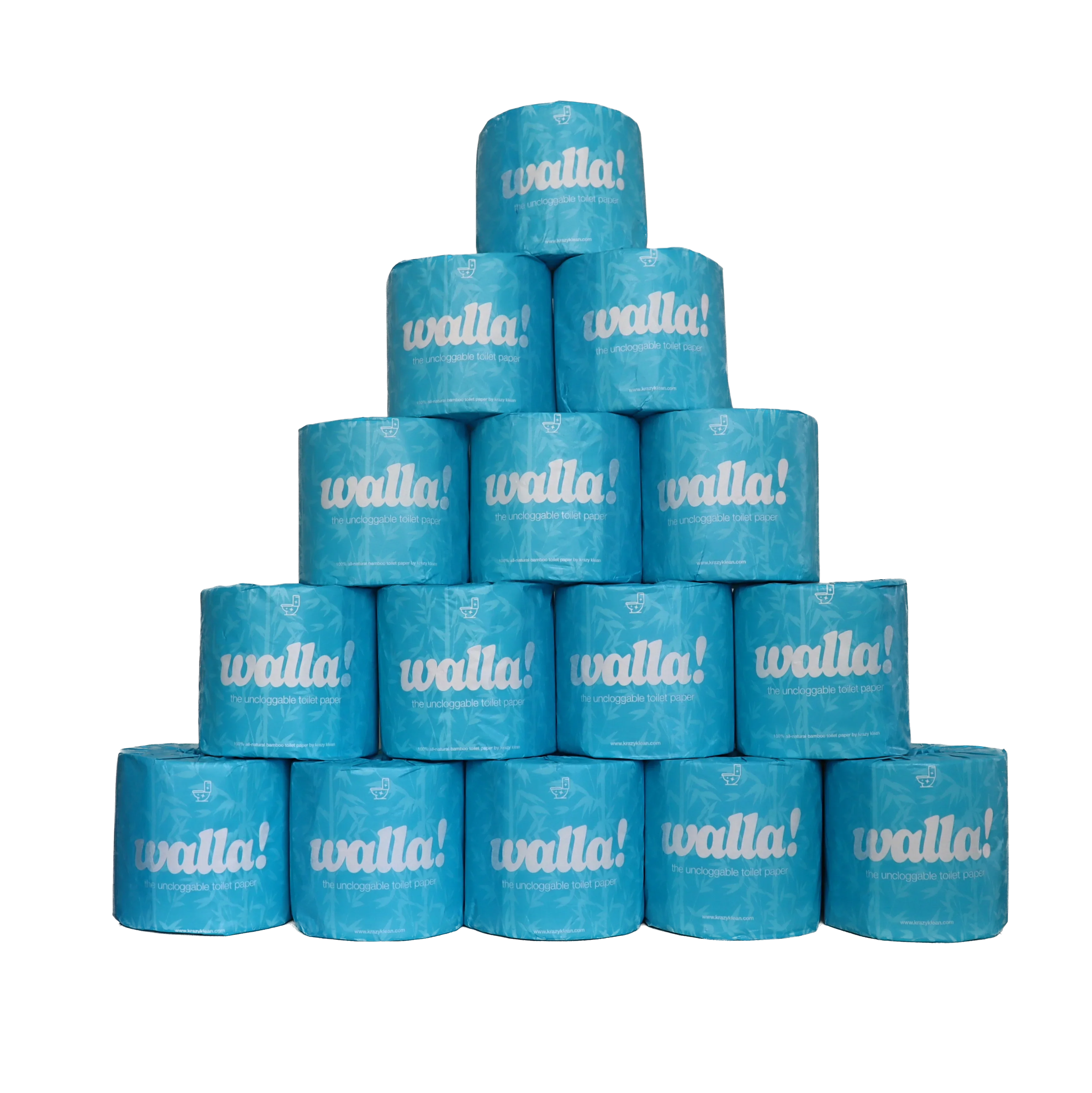 Walla Uncloggable Bamboo Toilet Paper