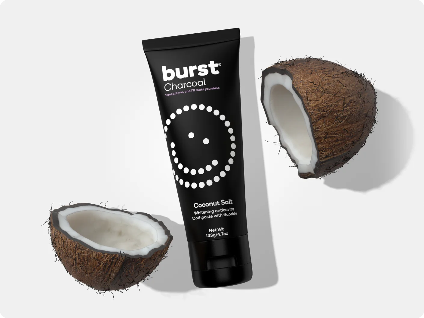 Charcoal Coconut Salt Toothpaste Refill