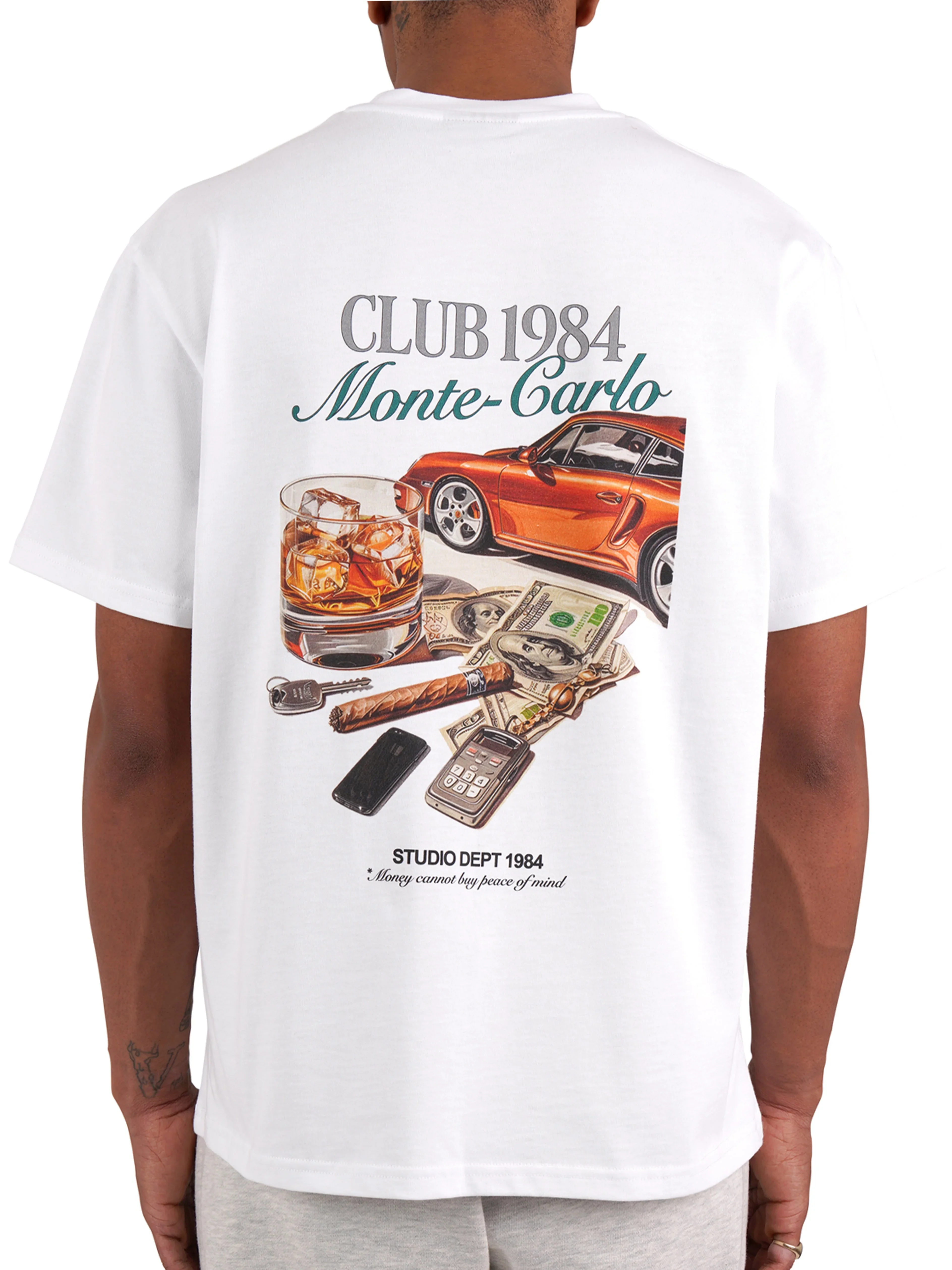 Monte Carlo 84 T-shirt - White