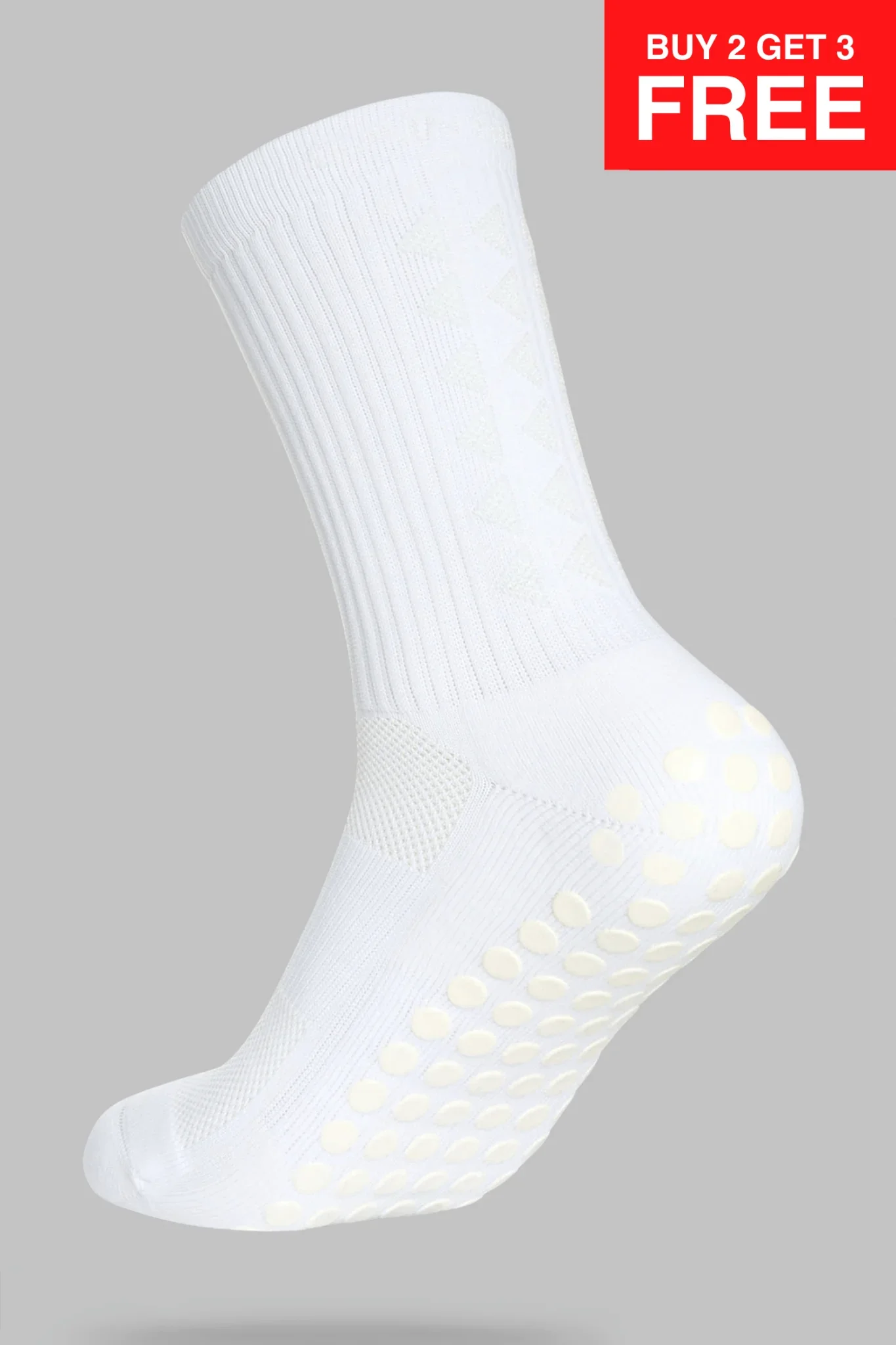 GRIP SOCKS 3.0 midcalf length - WHITEOUT EDITION