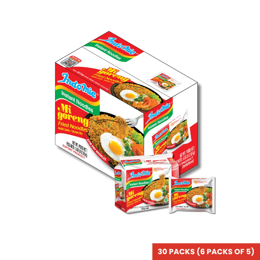 Indomie Mi Goreng Fried Noodle Original (30 packs)