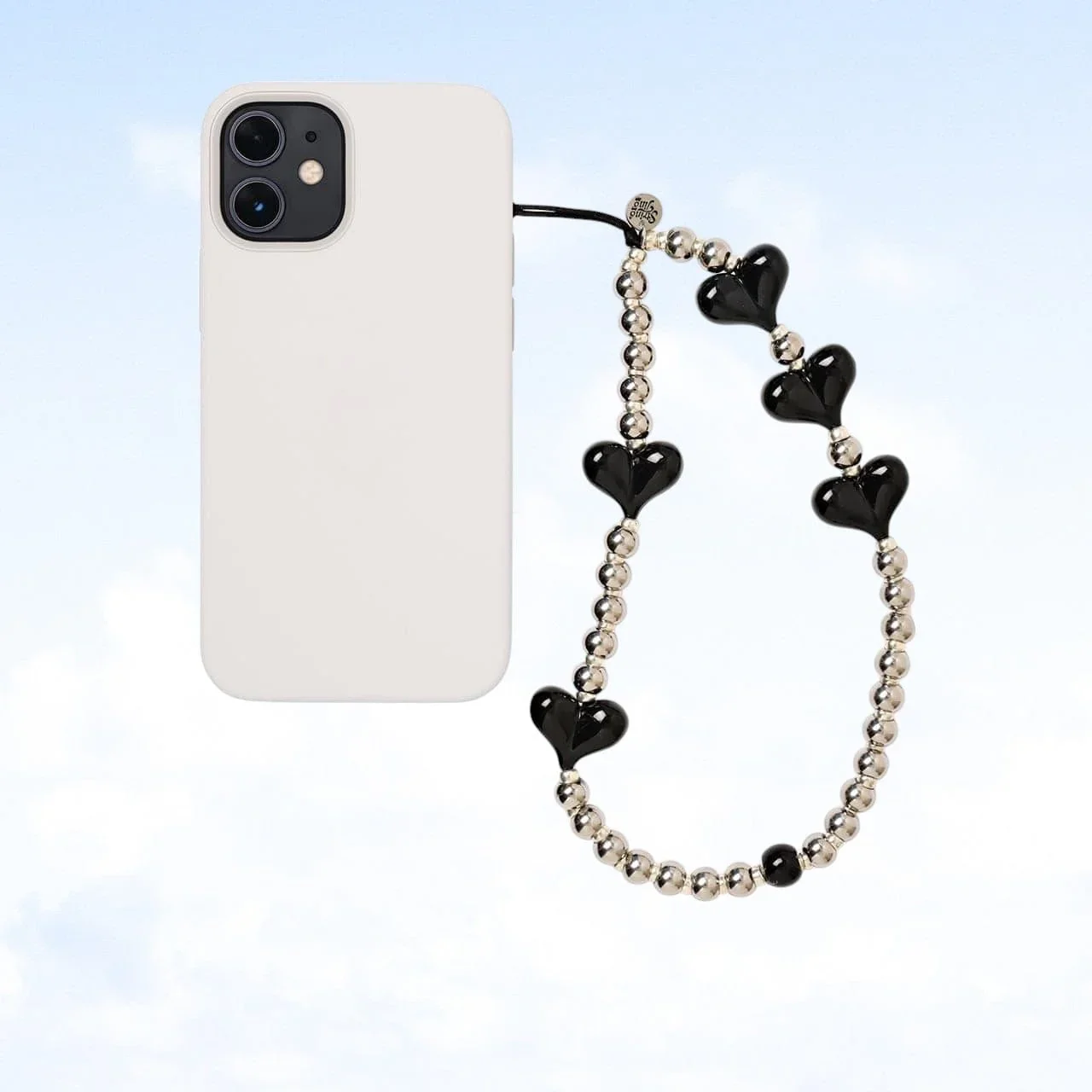 Steel My Heart Midnight Wristlet Phone Strap