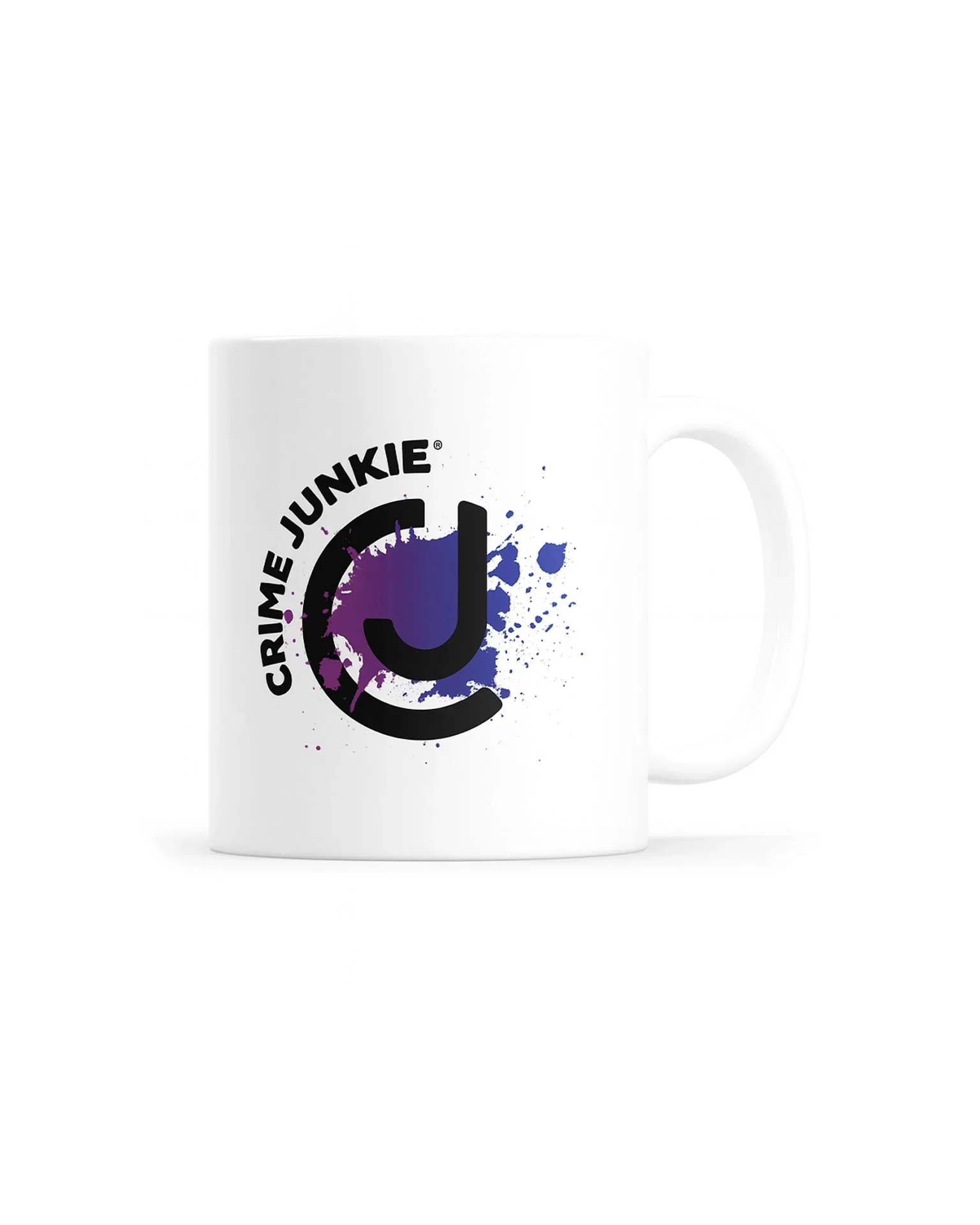 Crime Junkie Logo Mug