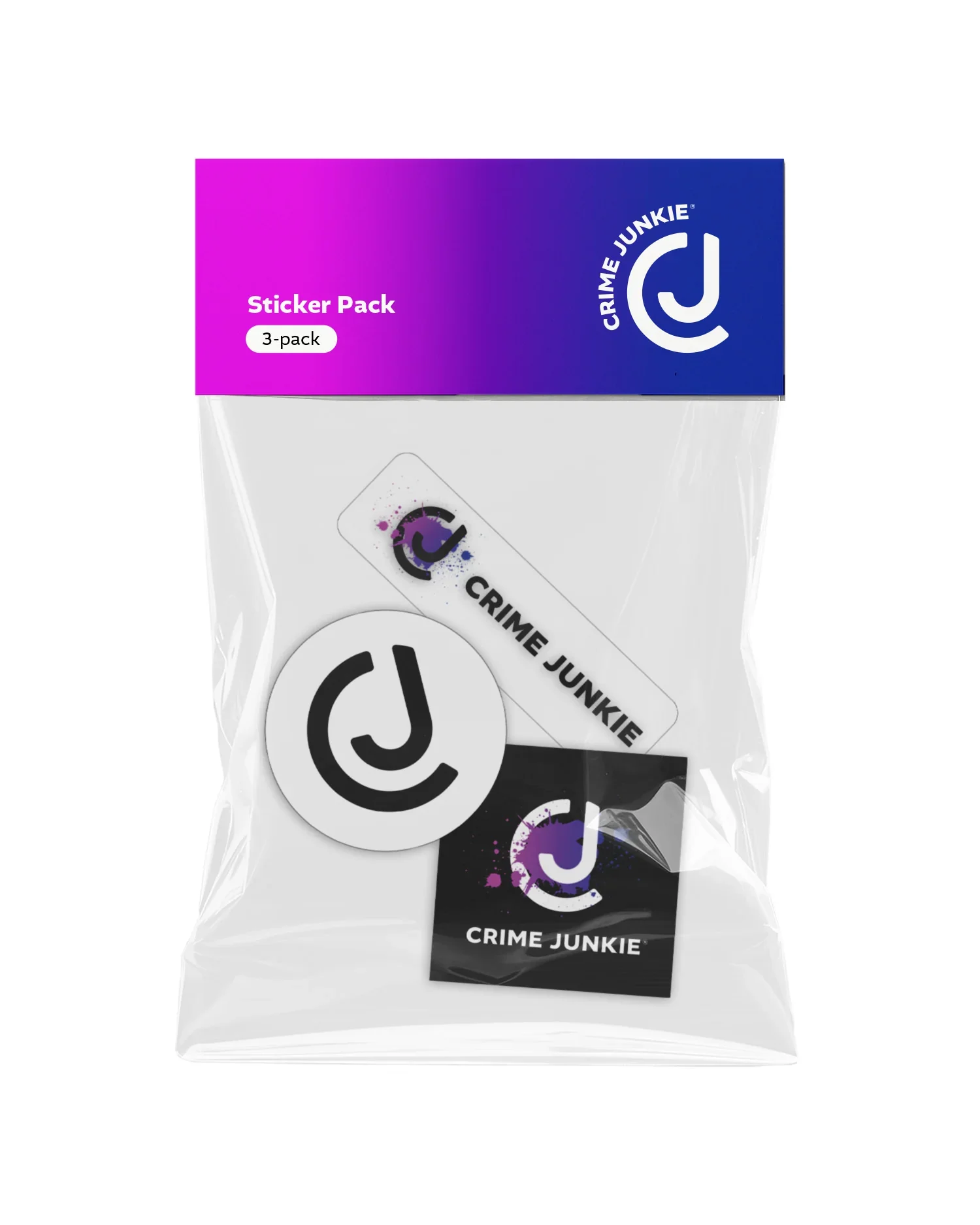 Crime Junkie Sticker Pack