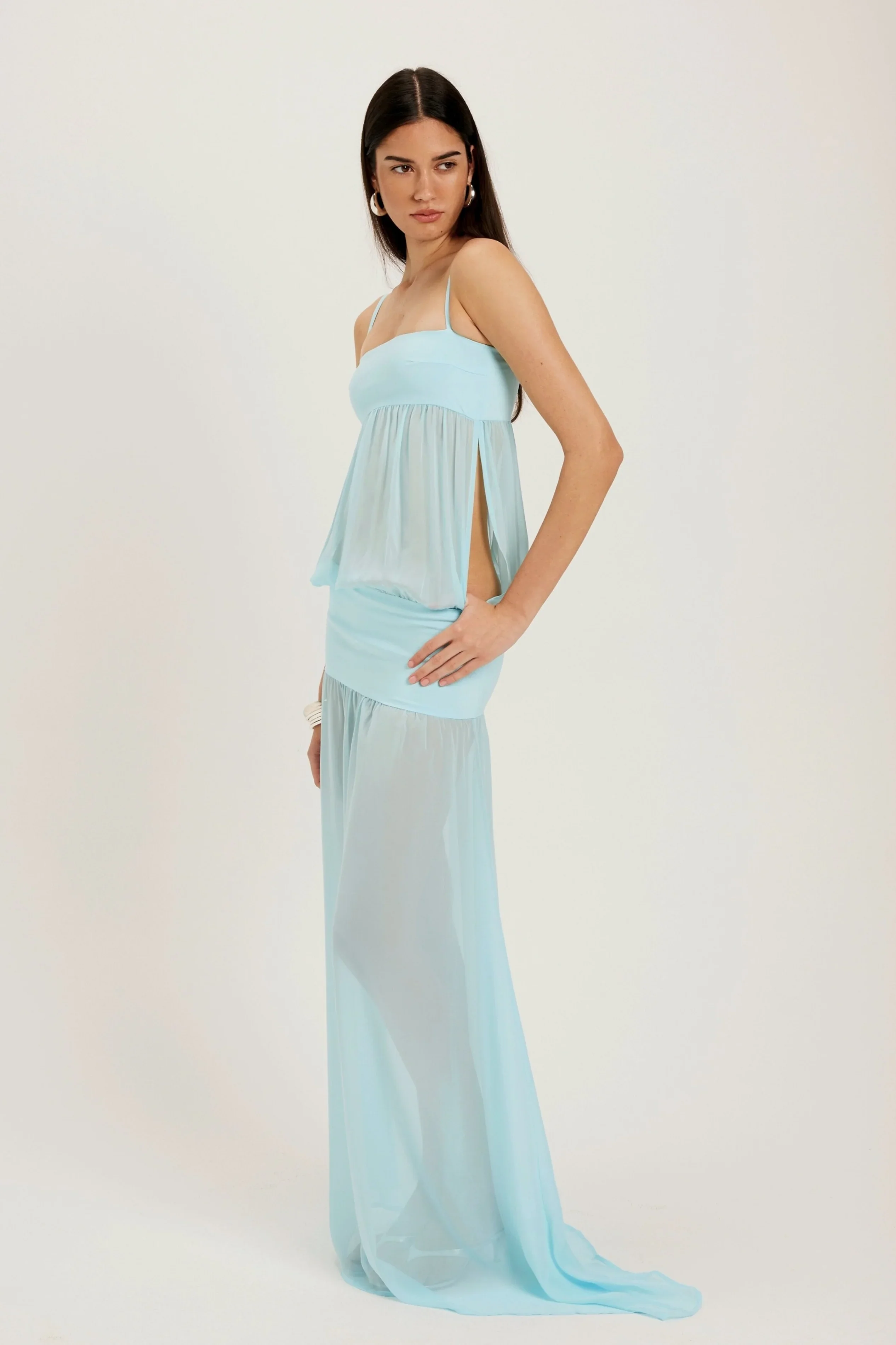 Romeo Gown - Aqua