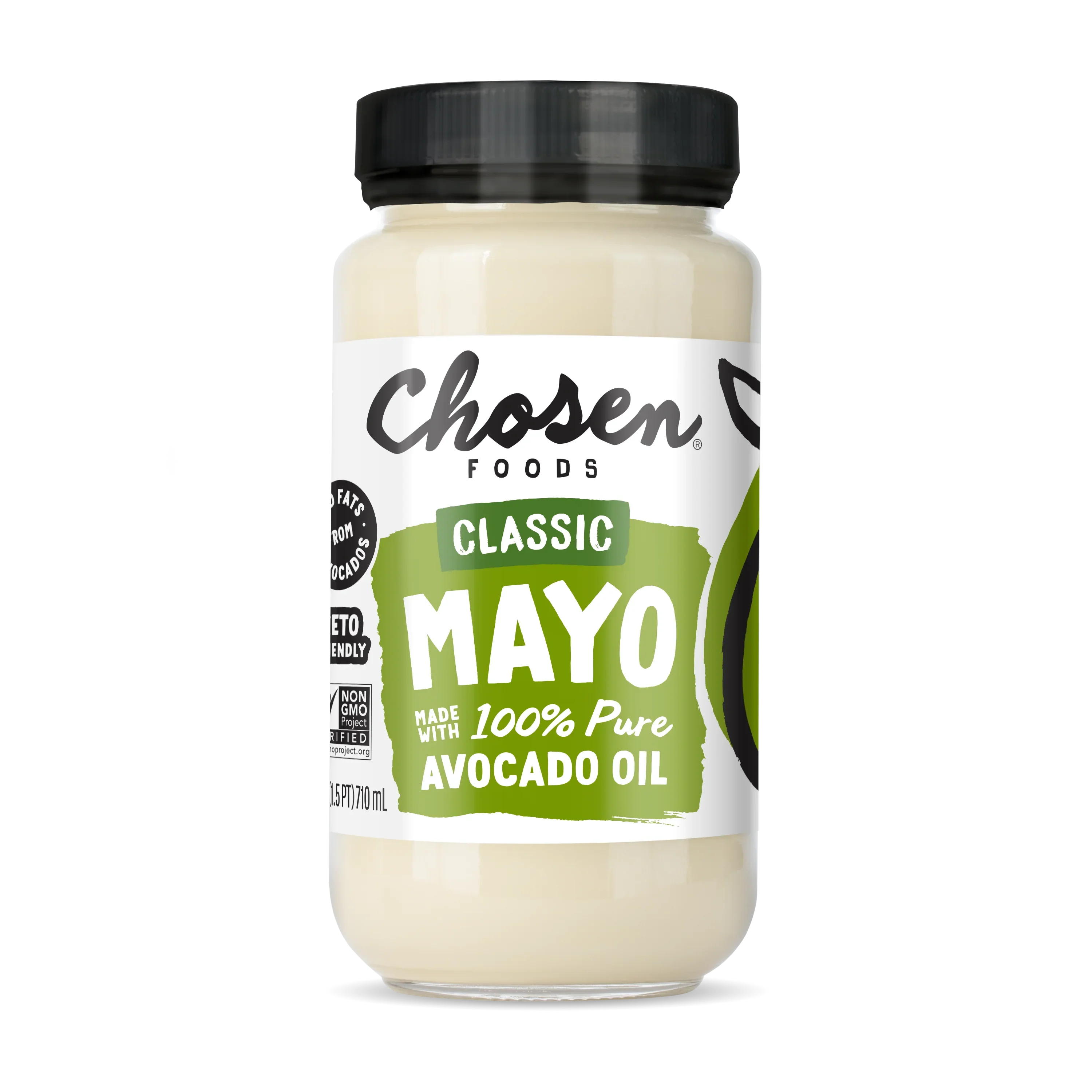 Classic Avocado Oil Mayo 24oz Glass Jar