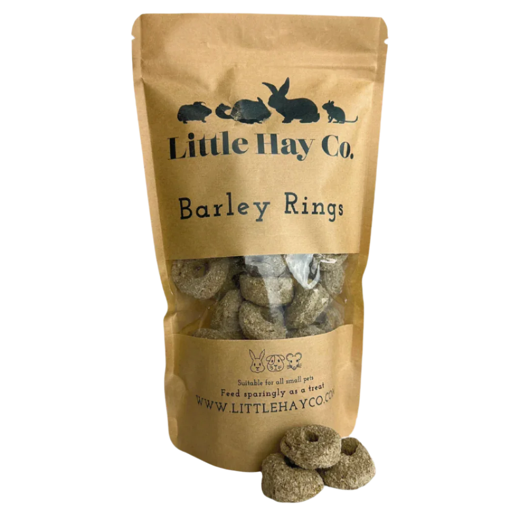 Barley Rings for Rabbits, Guinea Pigs and small pets
