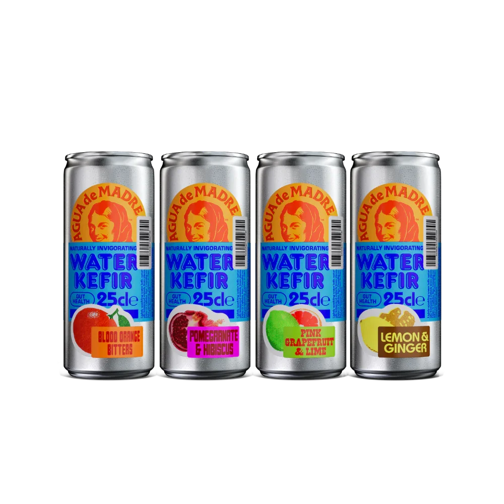 Mixed Case Water Kefir 4 Pack