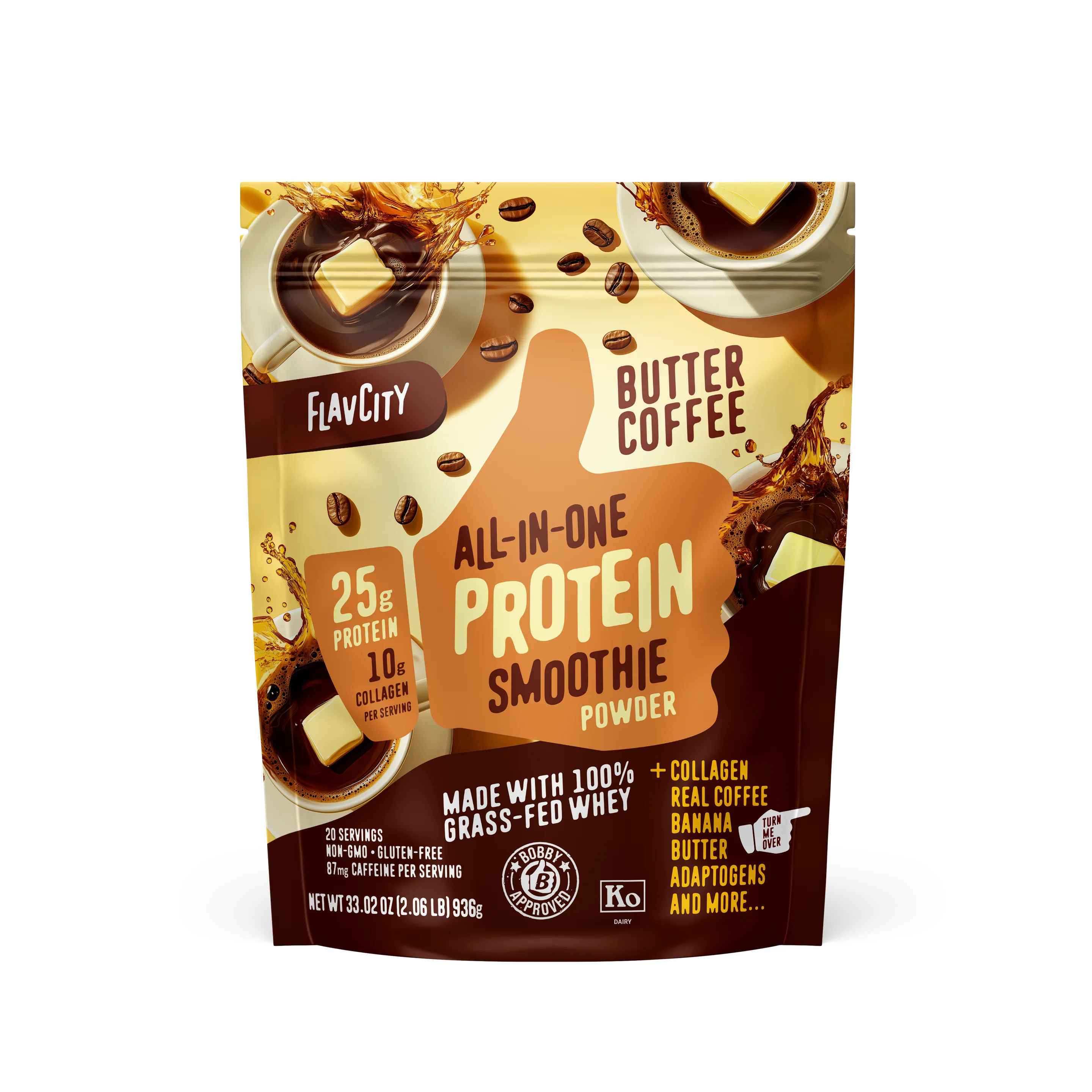 Butter Coffee Protein Smoothie