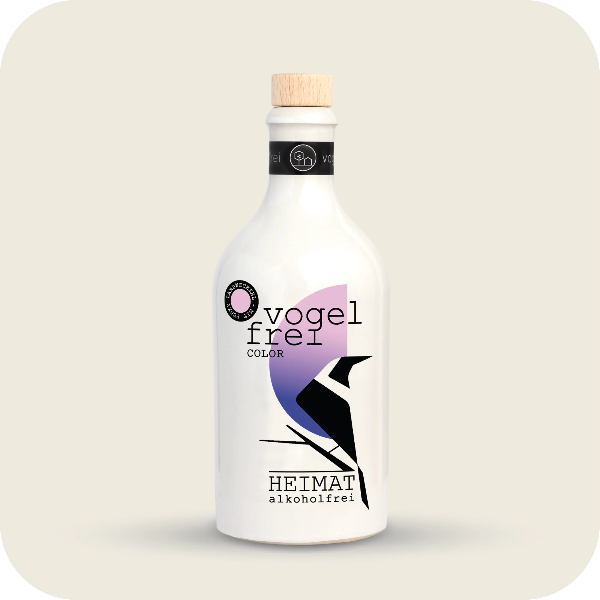 VOGELFREI Color 500ml mit Farbeffekt alkoholfrei