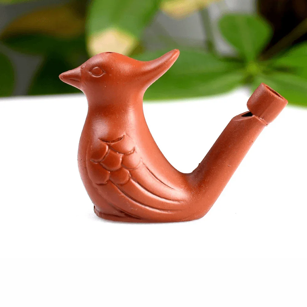 Clay Bird Water Whistle