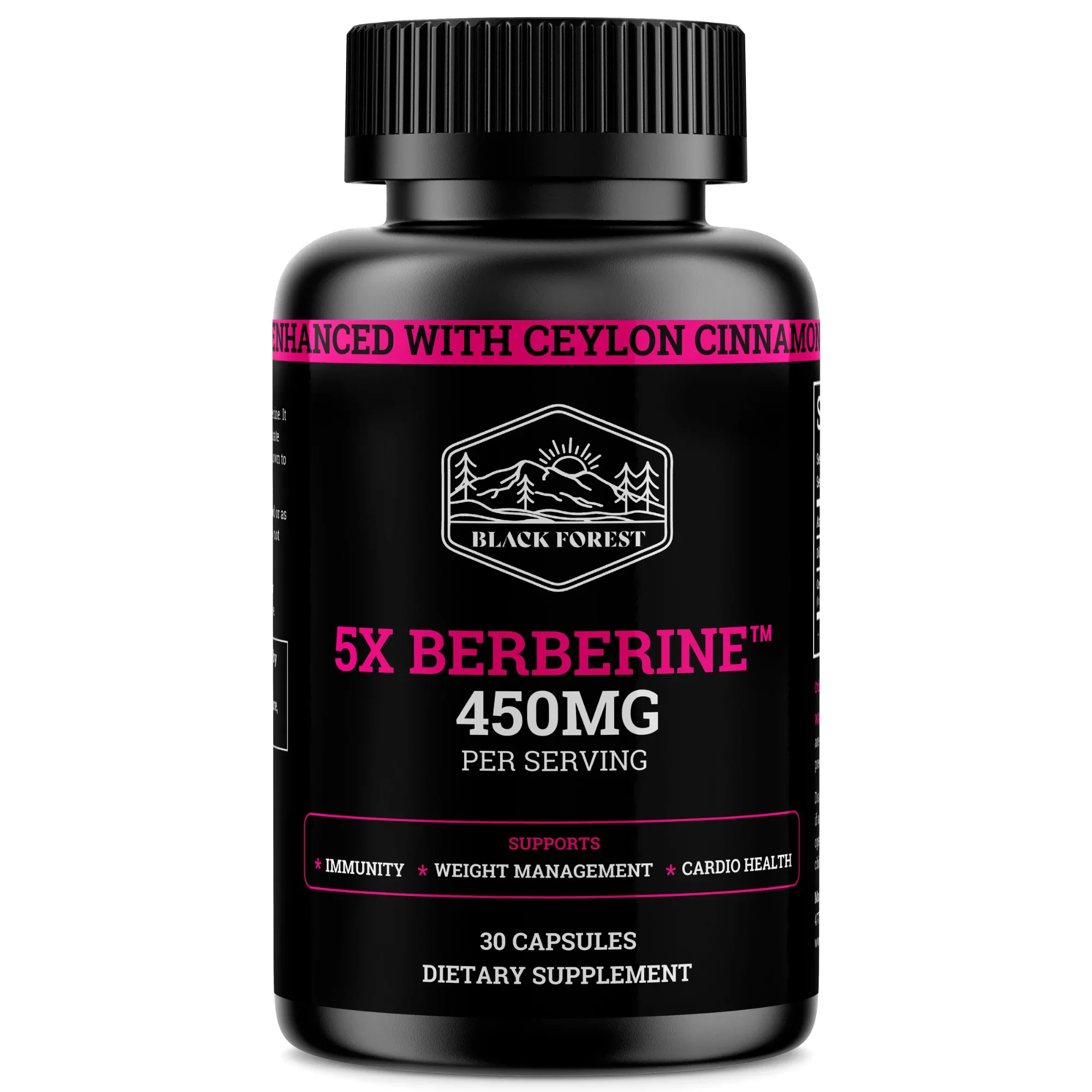 5x Berberine™ (Dihydroberberine) Enhanced with Ceylon Cinnamon