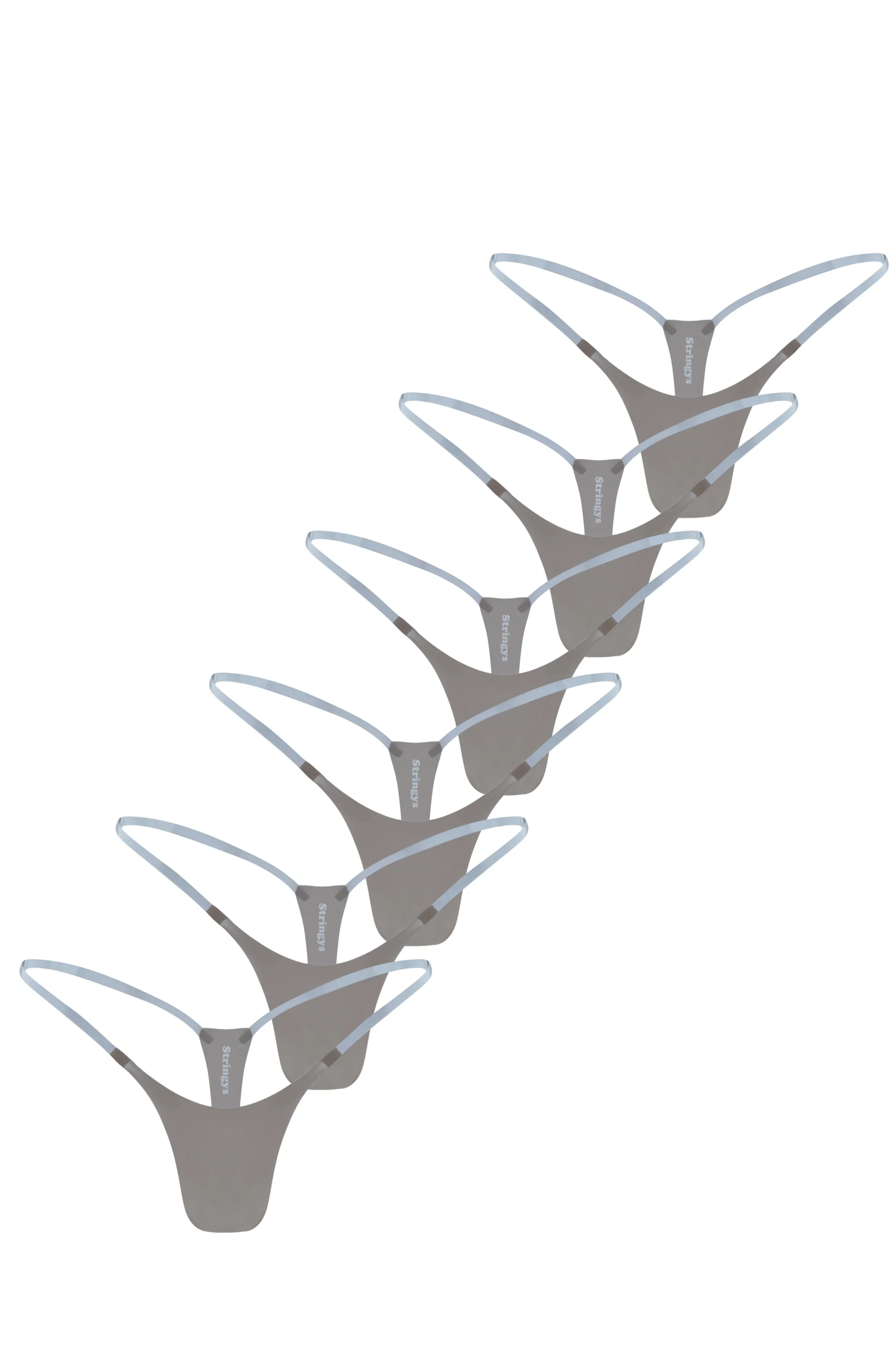 6 Pack Nude Invisible Underwear