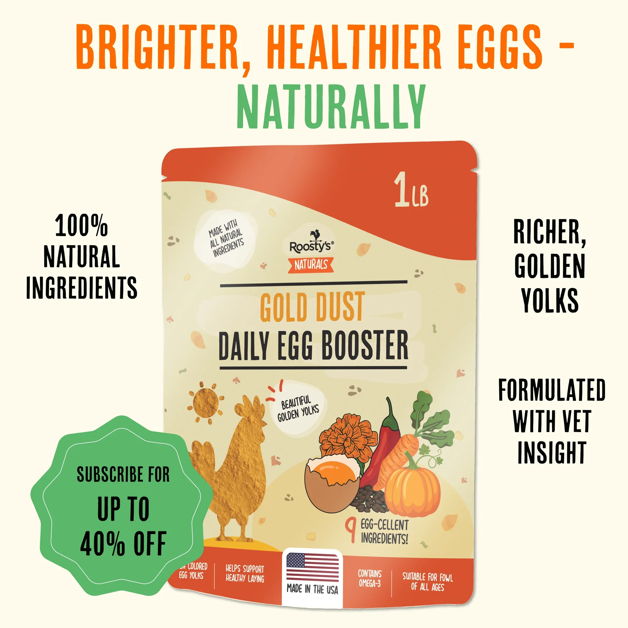 Gold Dust - Daily Egg Booster