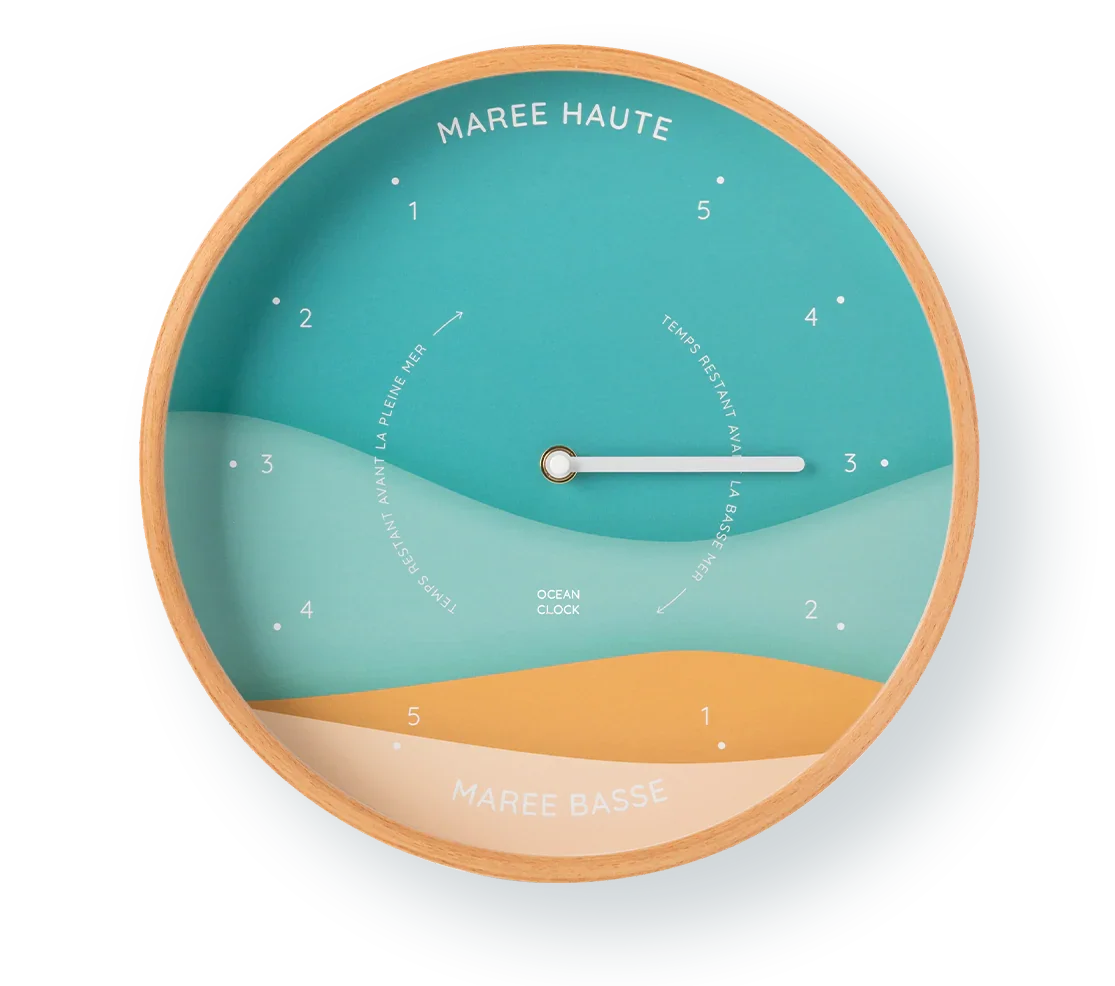 Horloge des marées Seaside