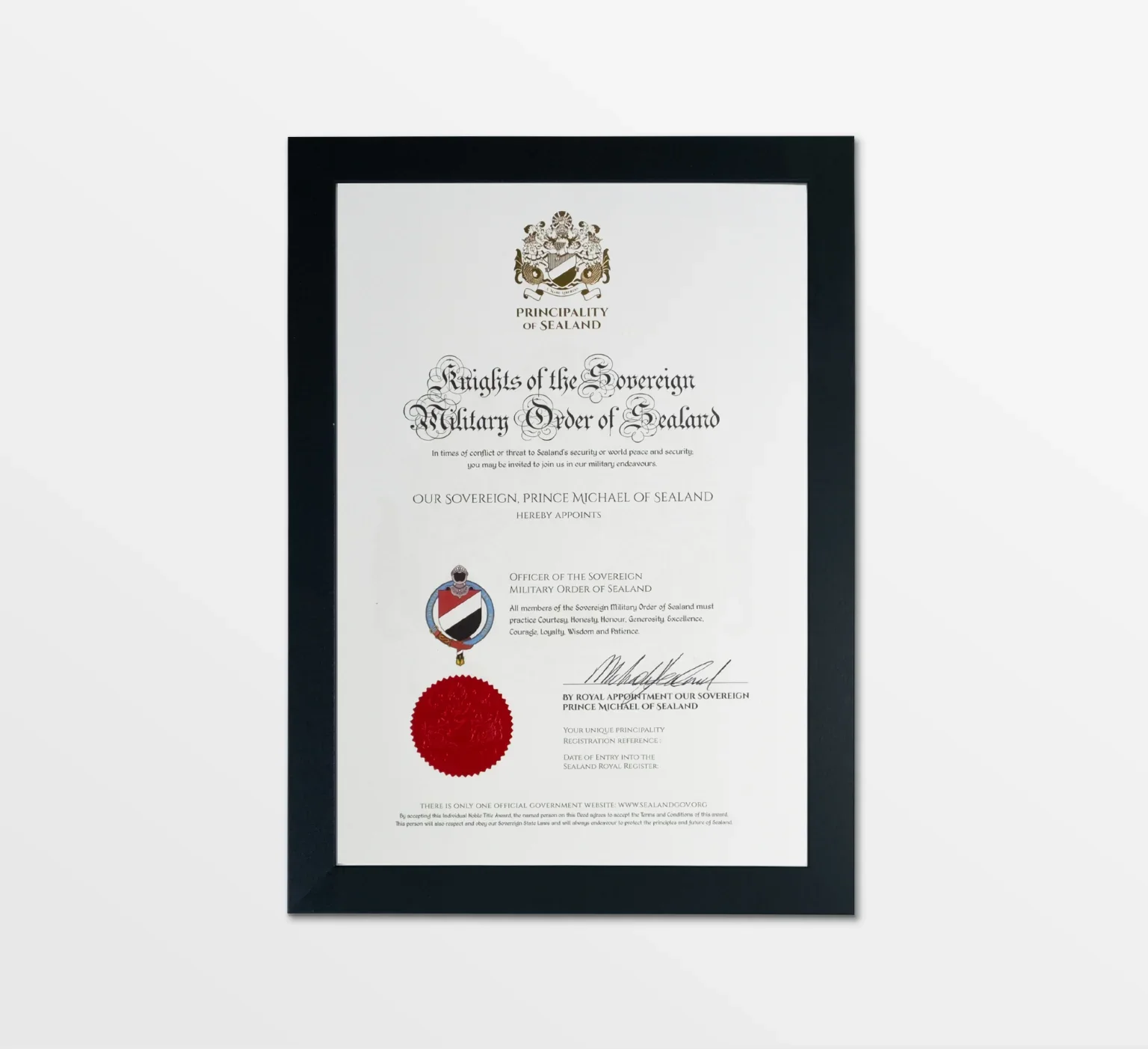 Become a Sir or Dame (Knighthood)