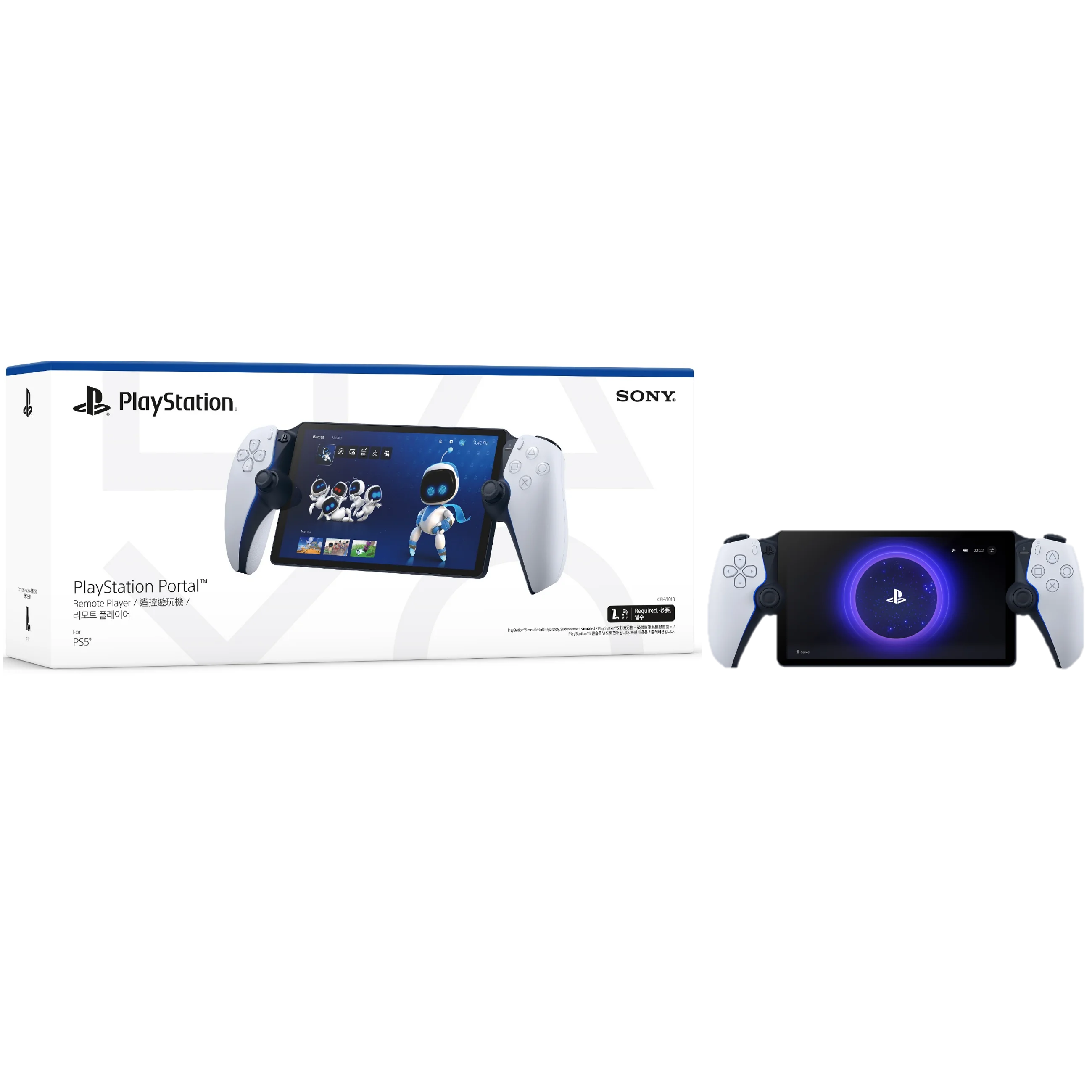PlayStation Portal™ Remote Player - White / Midnight Black