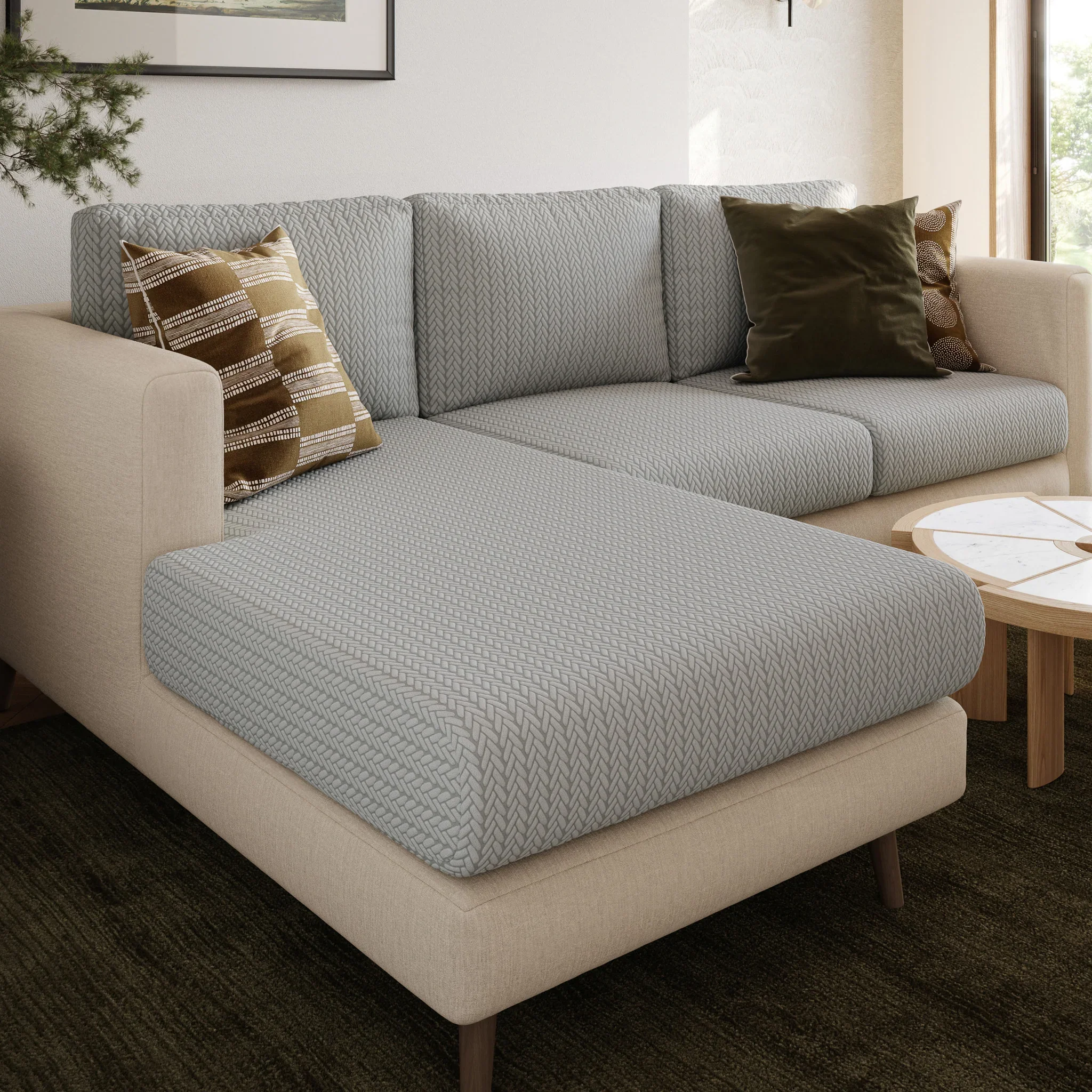 Magic Sofa Covers - Wheat