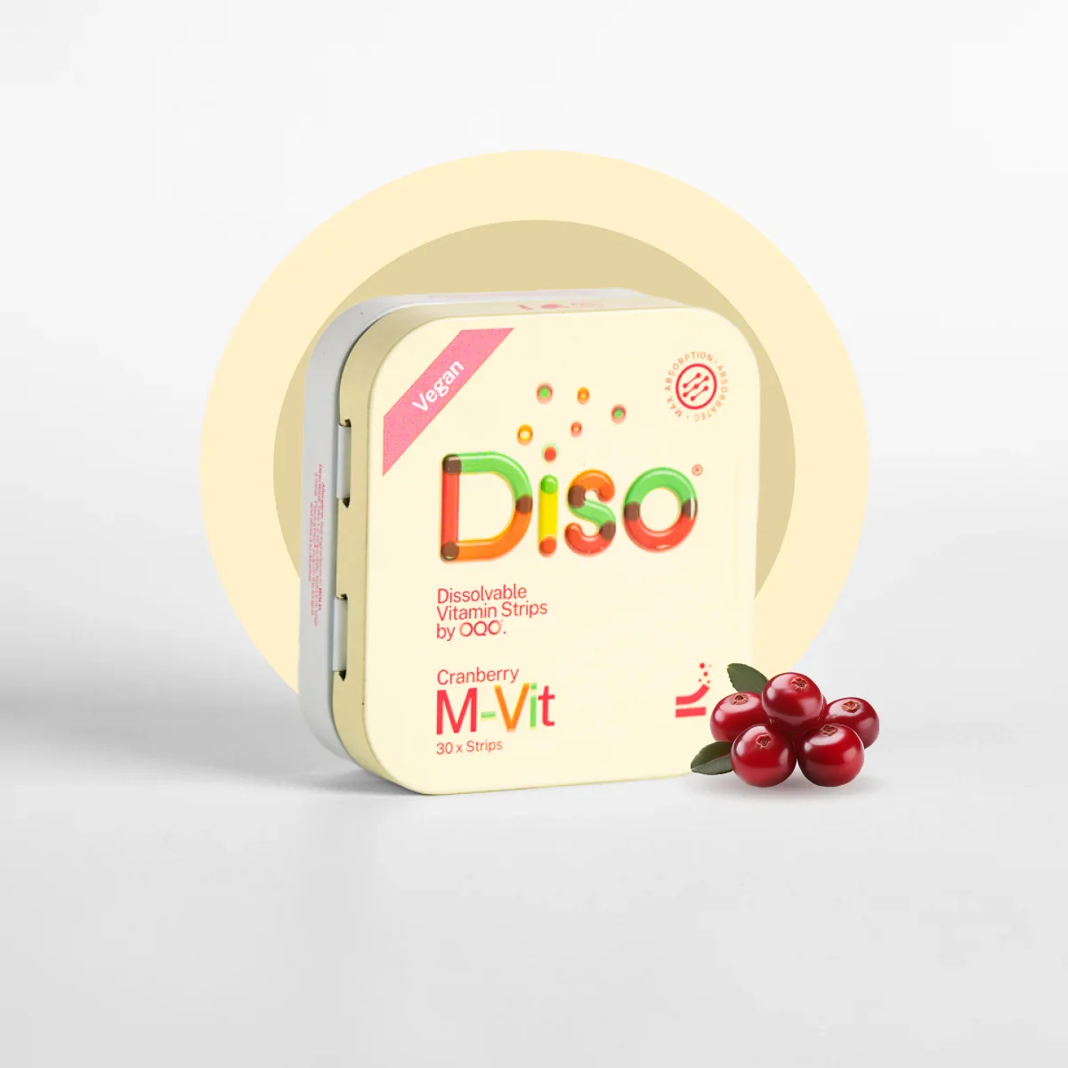 Diso® Multivitamin Supplement | Cranberry | Daily Vitality