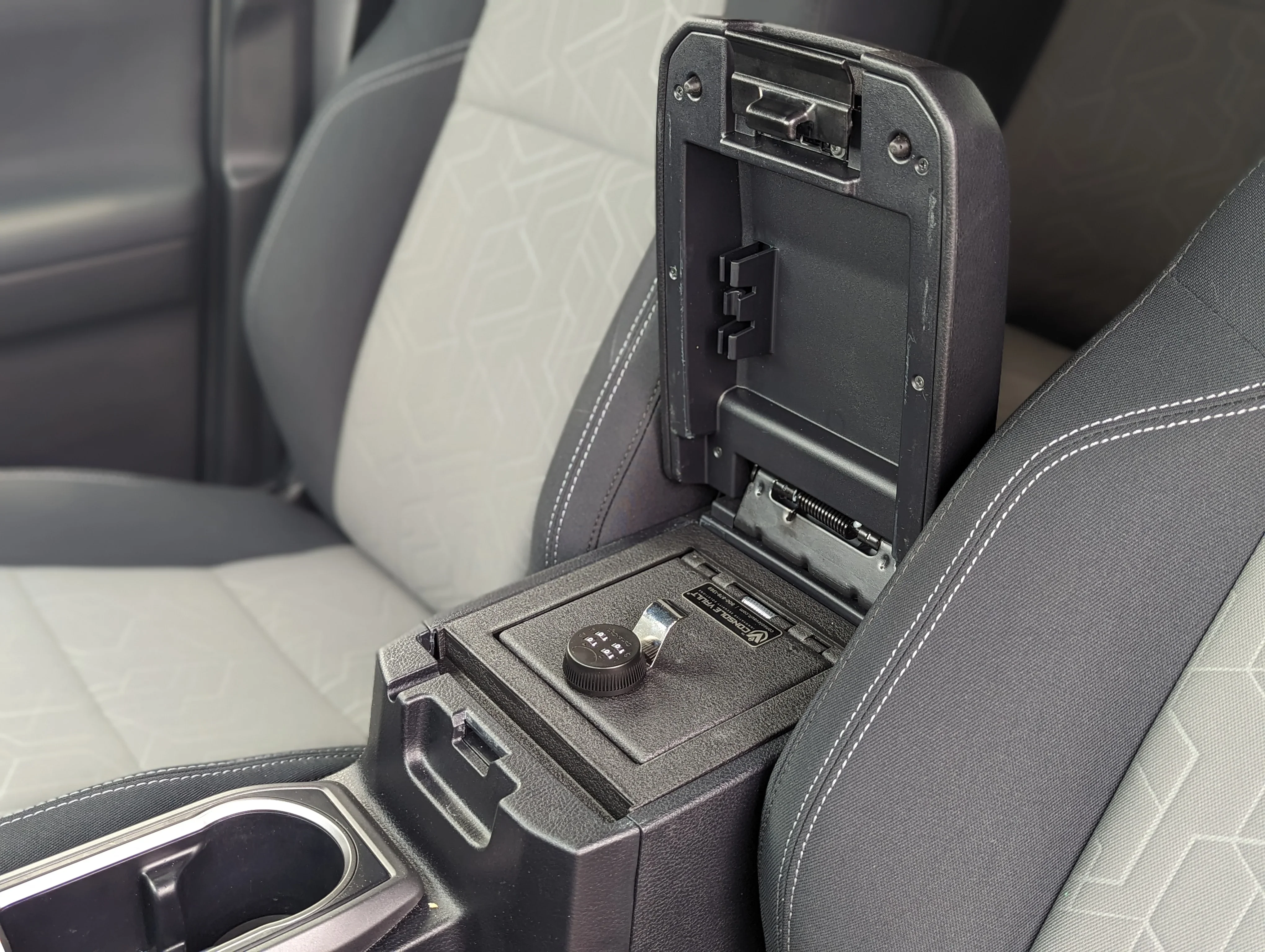 Toyota Tacoma Full-Floor Center Console Safe: 2016–2023