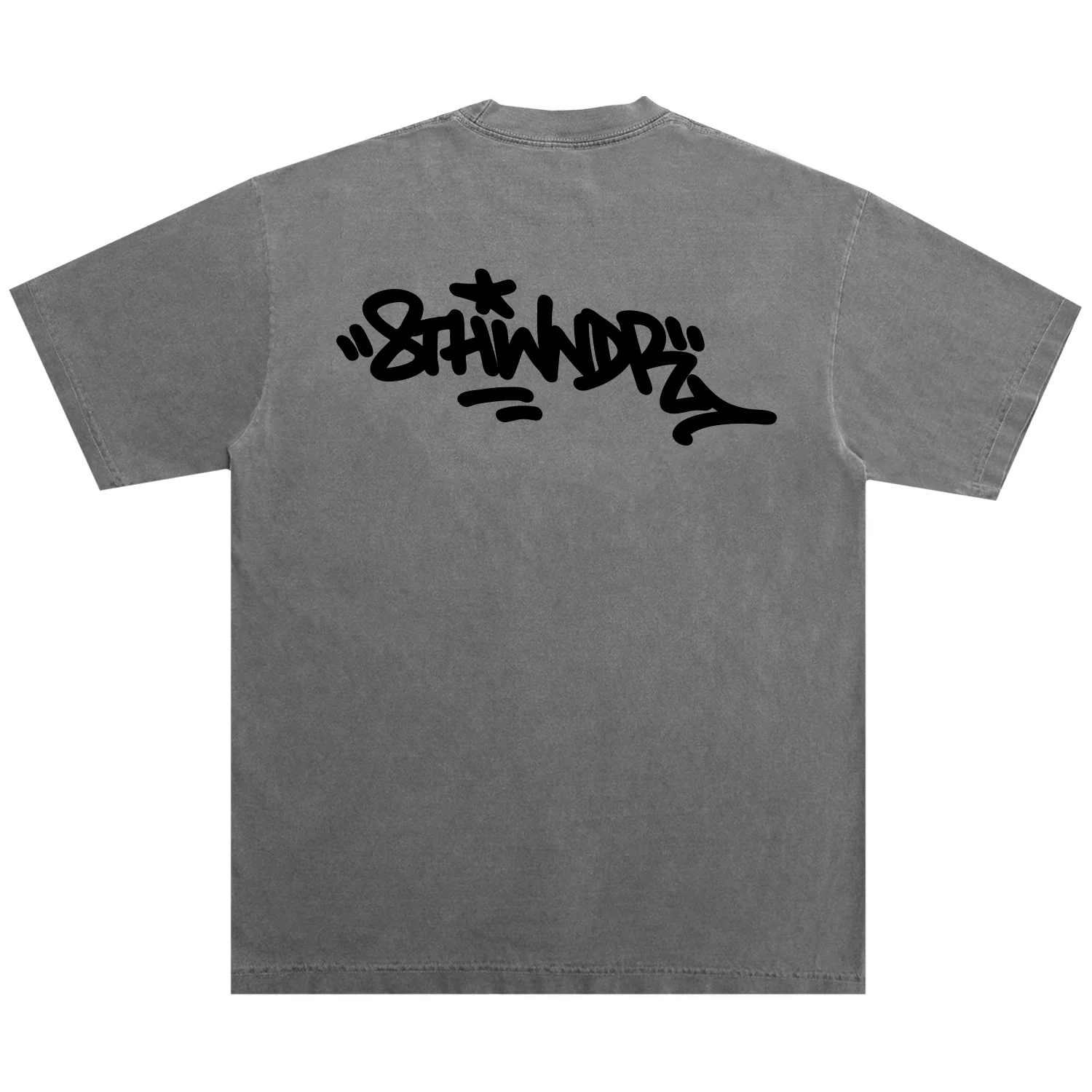 GRAFFITI TEE GREY