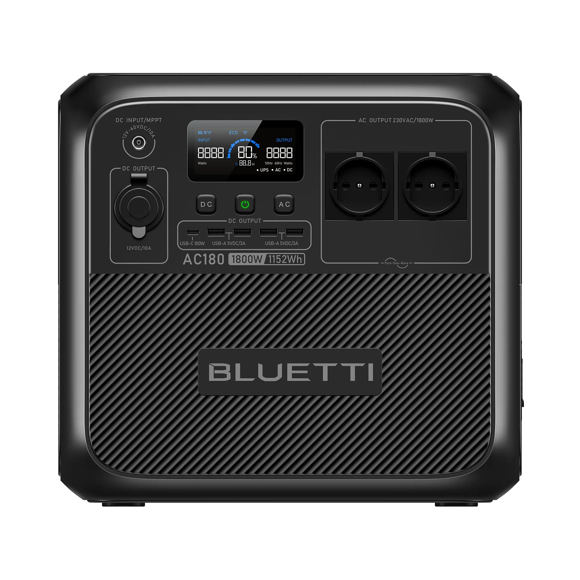 BLUETTI AC180 Portable Power Station | 1800W 1152Wh