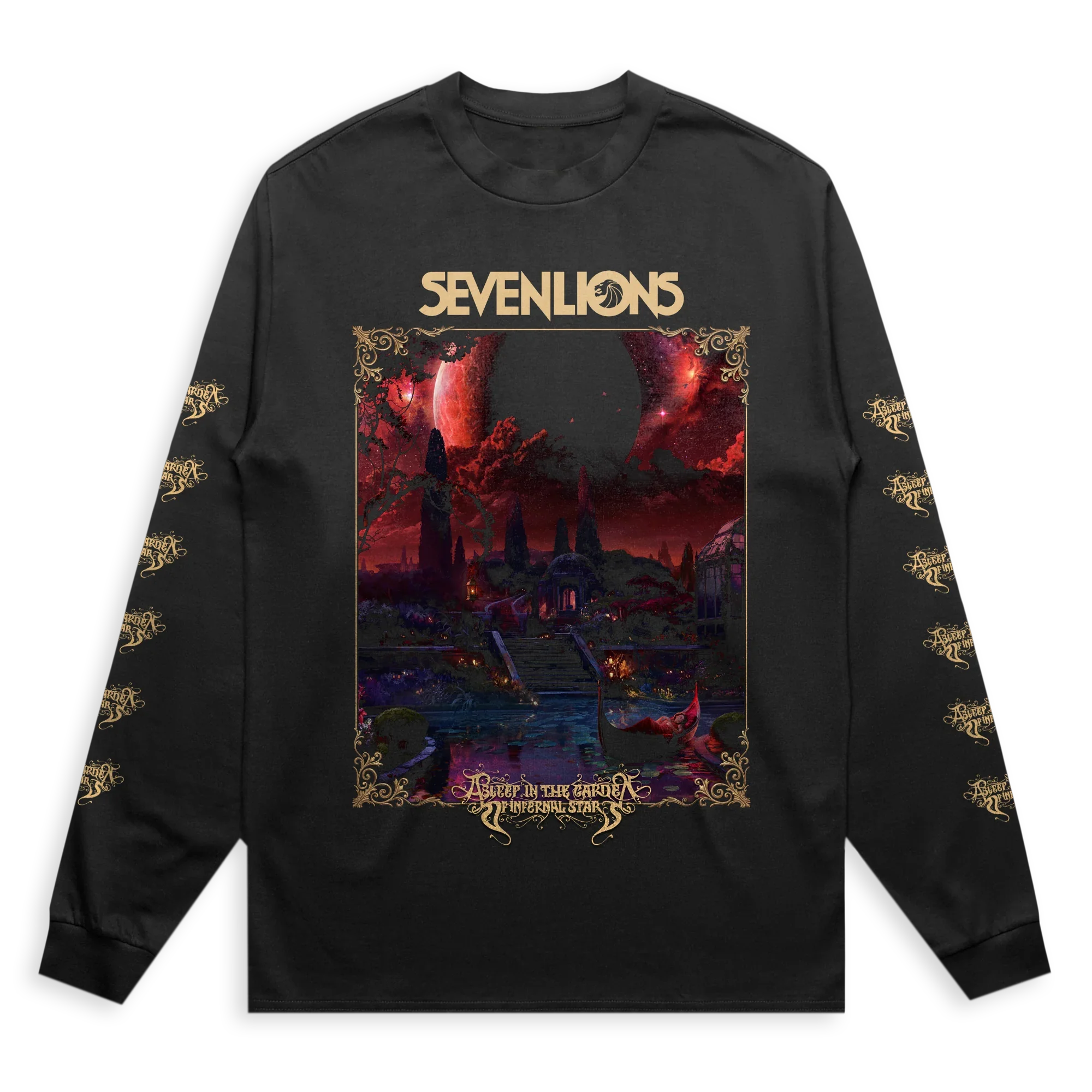 SEVEN LIONS - ASLEEP IN THE GARDEN LONG SLEEVE (pre order)