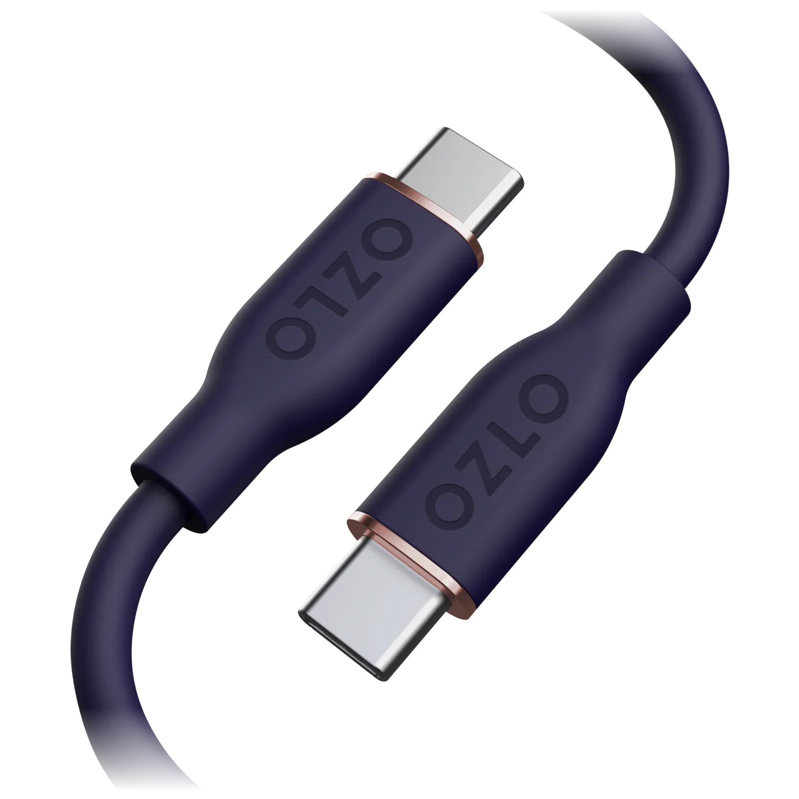Ozlo USB-C to C Silicone Charging Cable