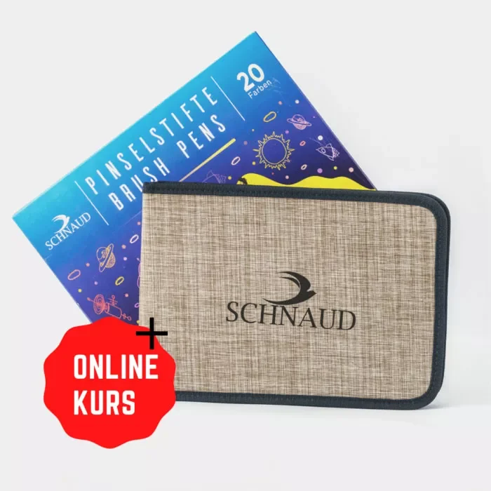 Pinselstifte Set mit Online Kurs