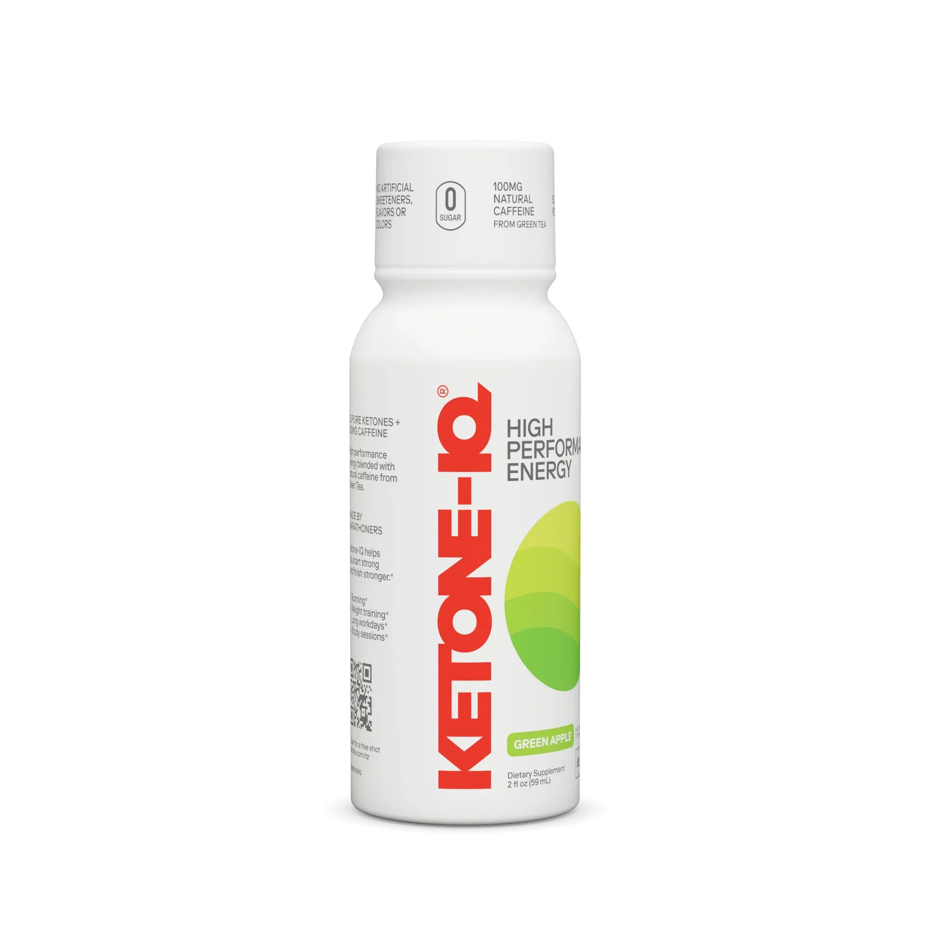 Ketone-IQ +Caffeine Shot Green Apple