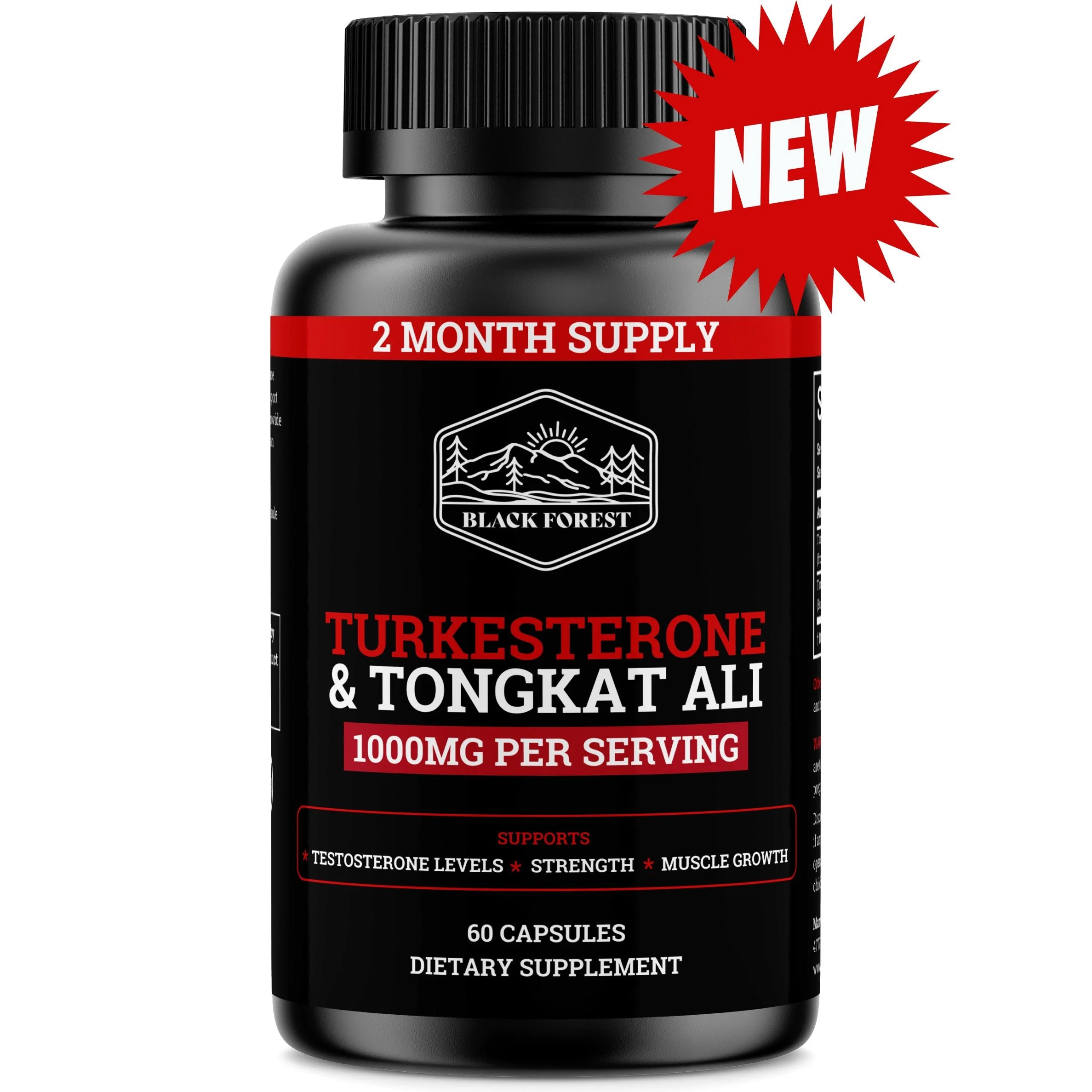 Turkesterone & Tongkat Ali | 1000MG | (Max Purity)