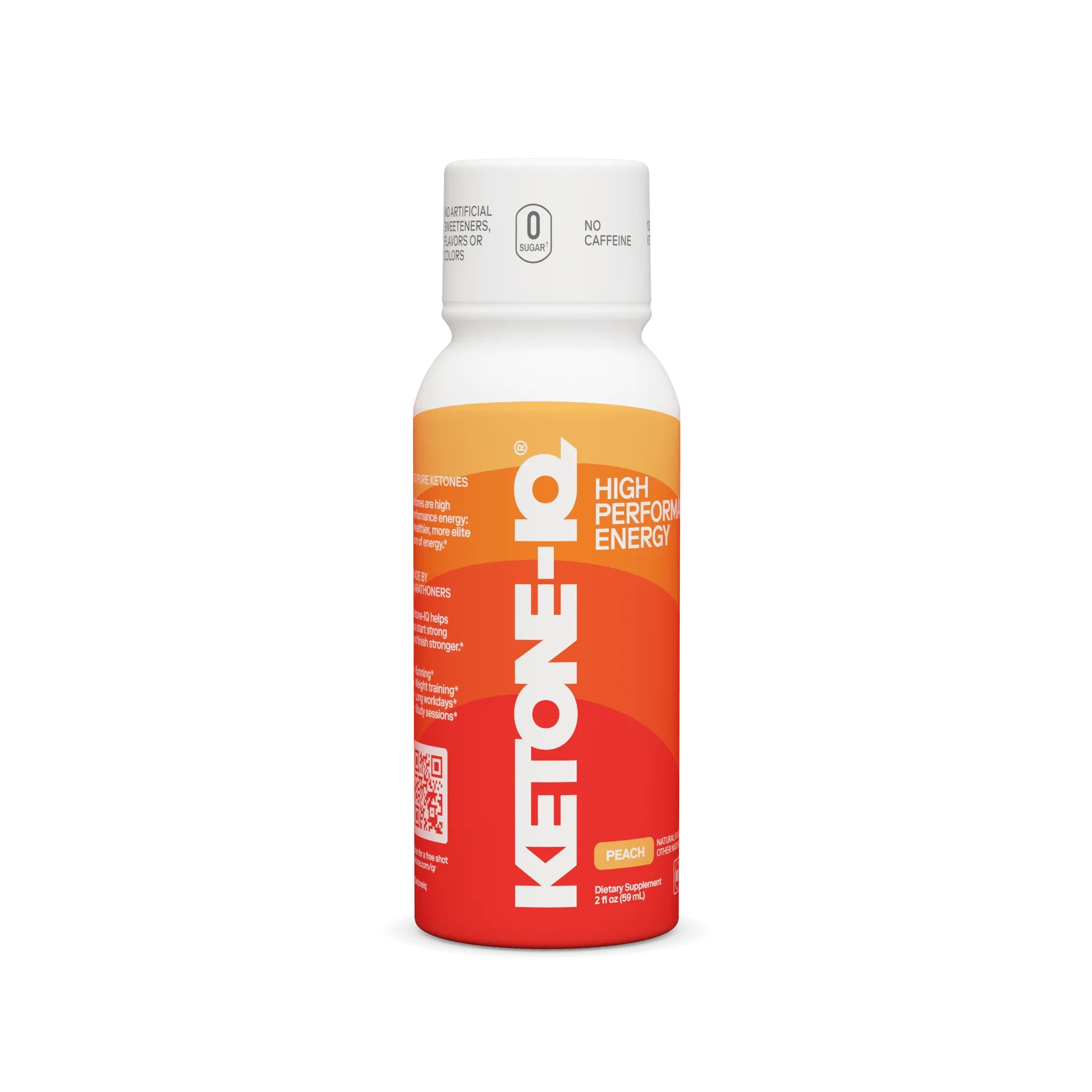 Ketone-IQ No Caffeine Shot Peach