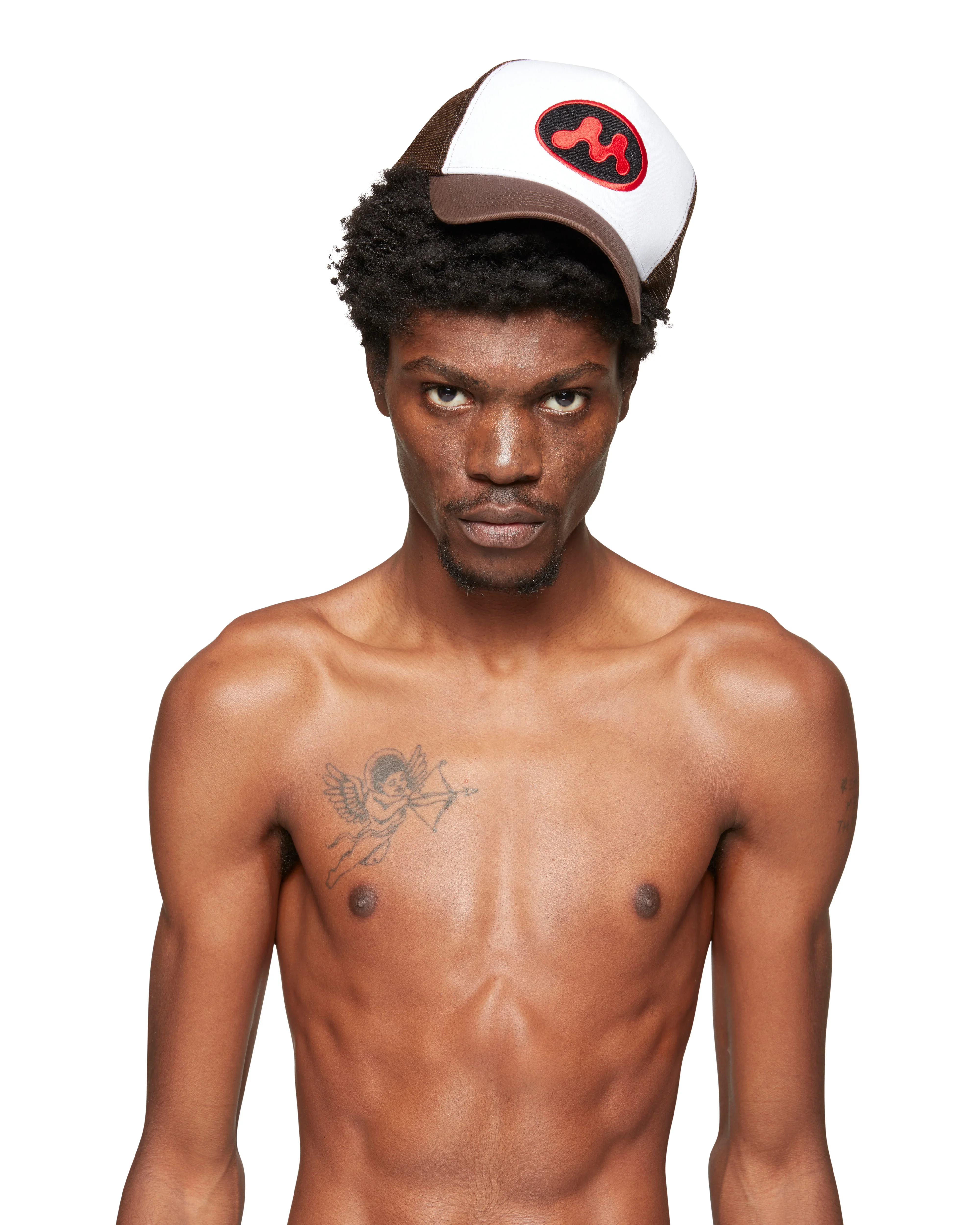 Brown Puff Puff Trucker