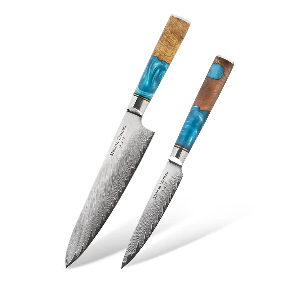 Set couteau chef et utilitaire - Collection Niigata