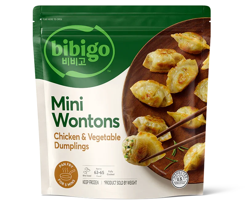 bibigo™ Mini Wontons Chicken and Vegetable Dumplings (24 oz)
