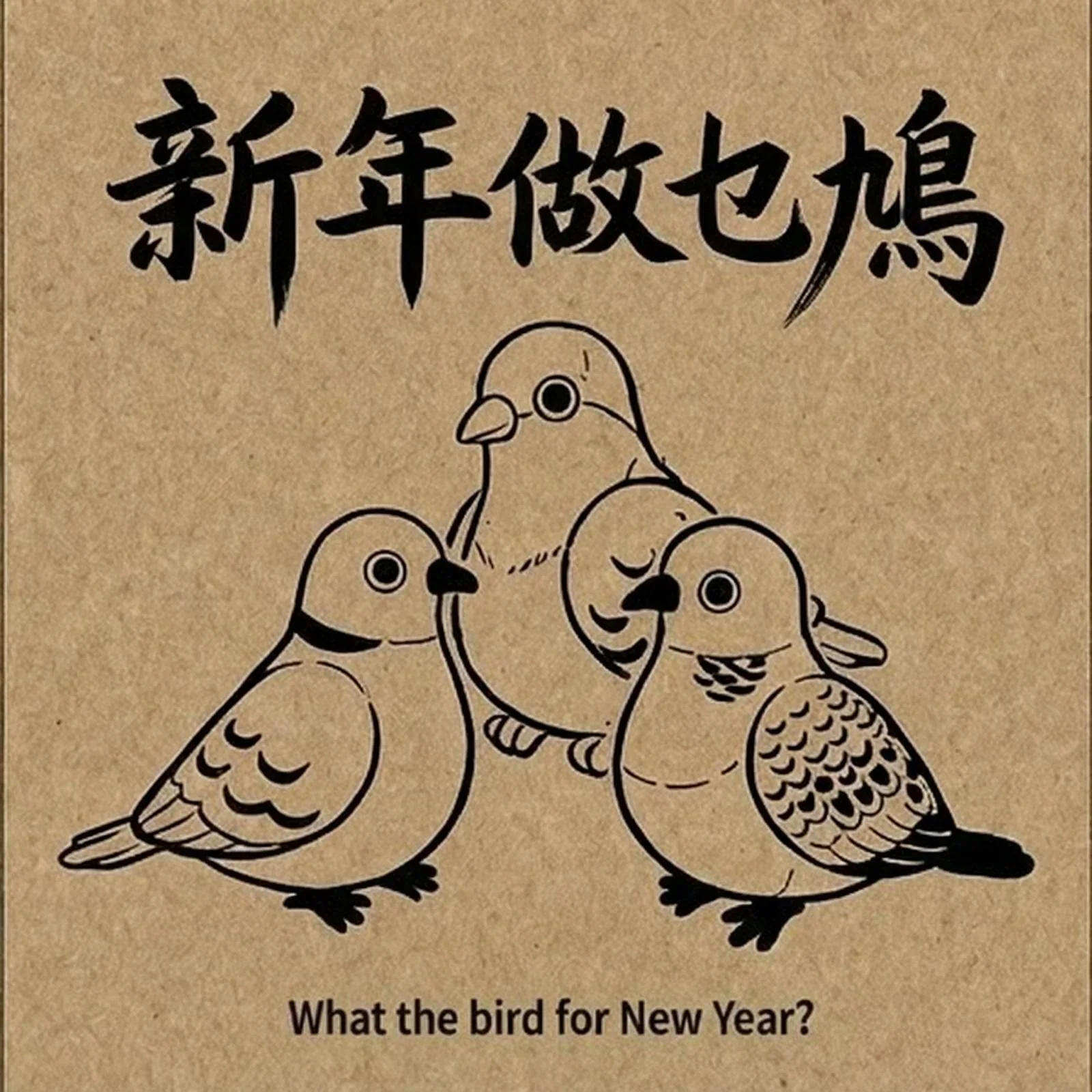 新年做乜鳩（現貨）發聲公仔/掛飾