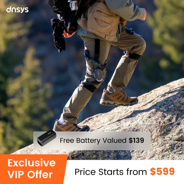 $10 Dnsys Z1 Exoskeleton Deposit Reservation - Defy Gravity, Go Beyond