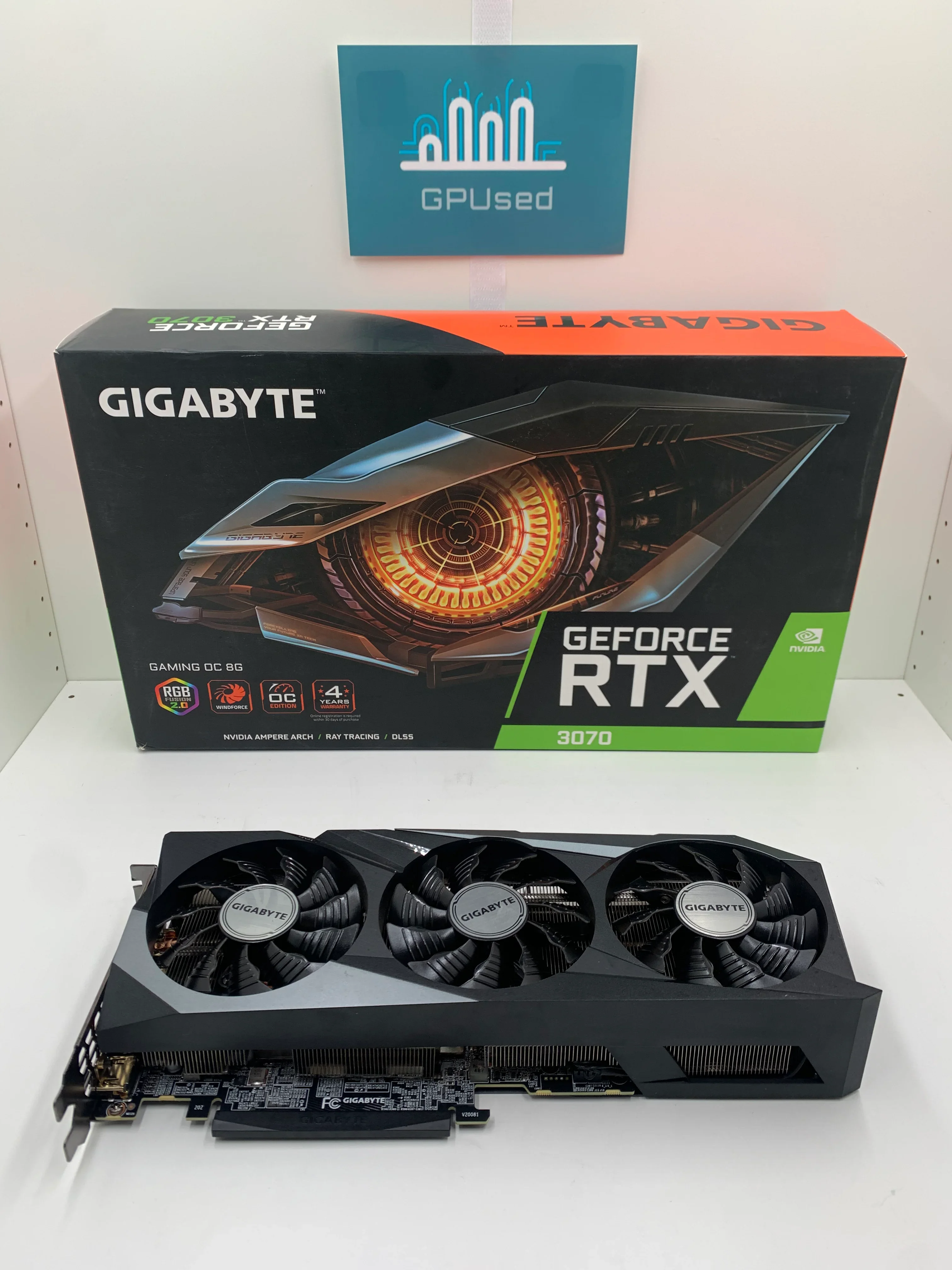 Gigabyte Nvidia GeForce RTX 3070 Gaming OC 8GB GDDR6 - A - 10% Off (Was £229.99)