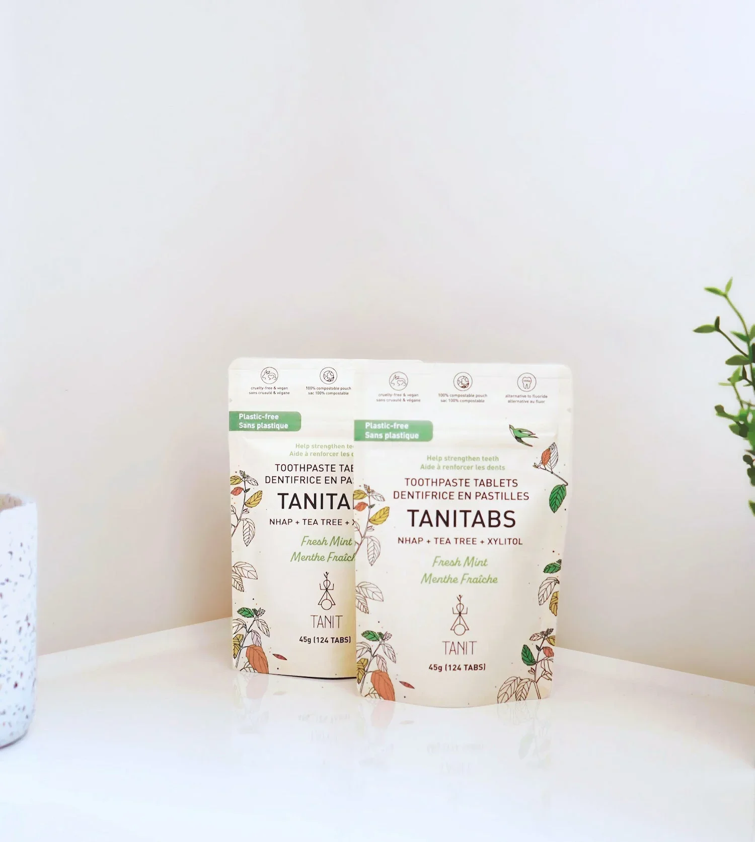 Dentifrice en pastilles - Menthe fraîche