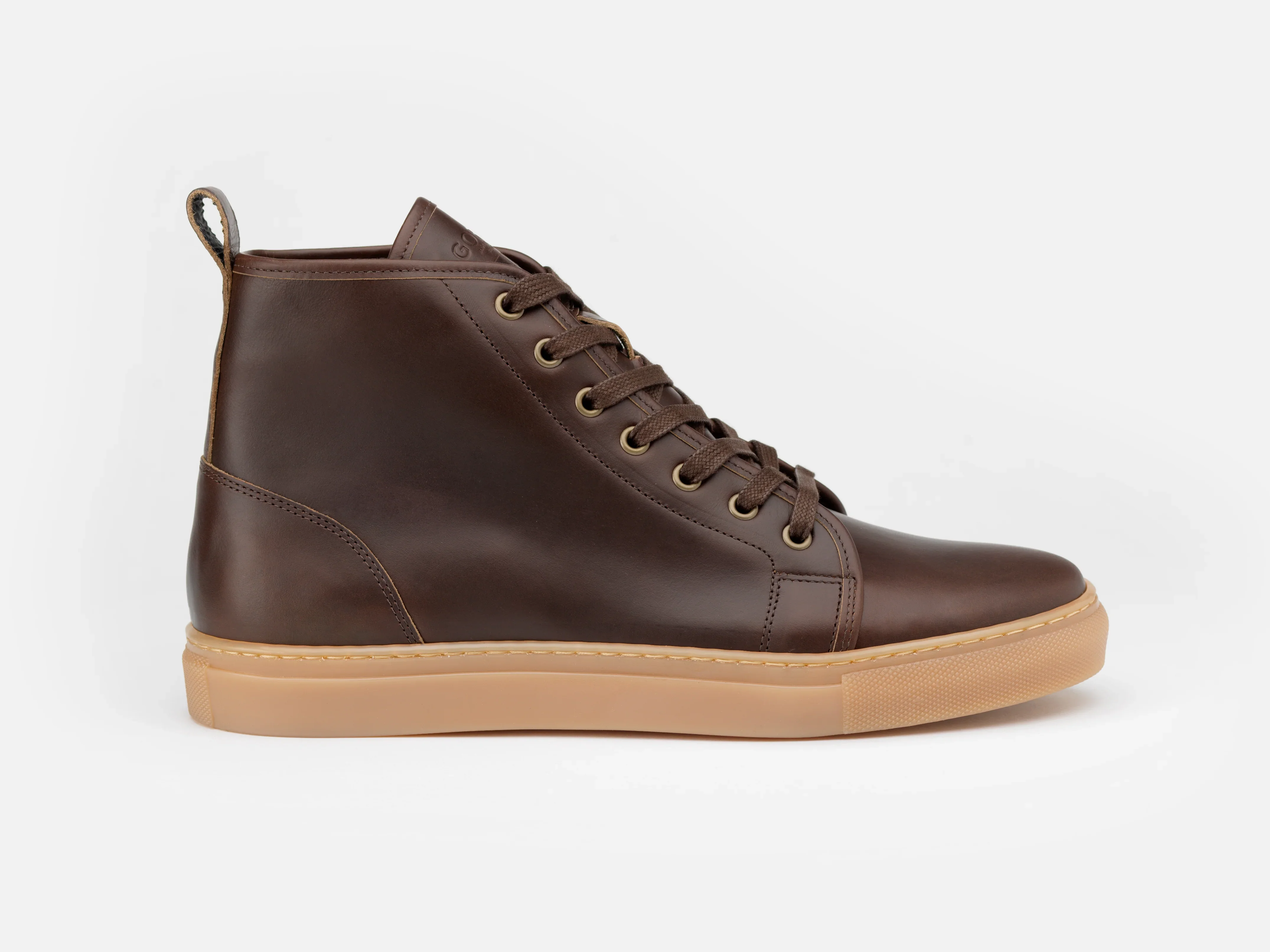 Rose Anvil X GORAL SMUGS High Top Sneaker 2.0 - Horween Dark Brown PRE-ORDER