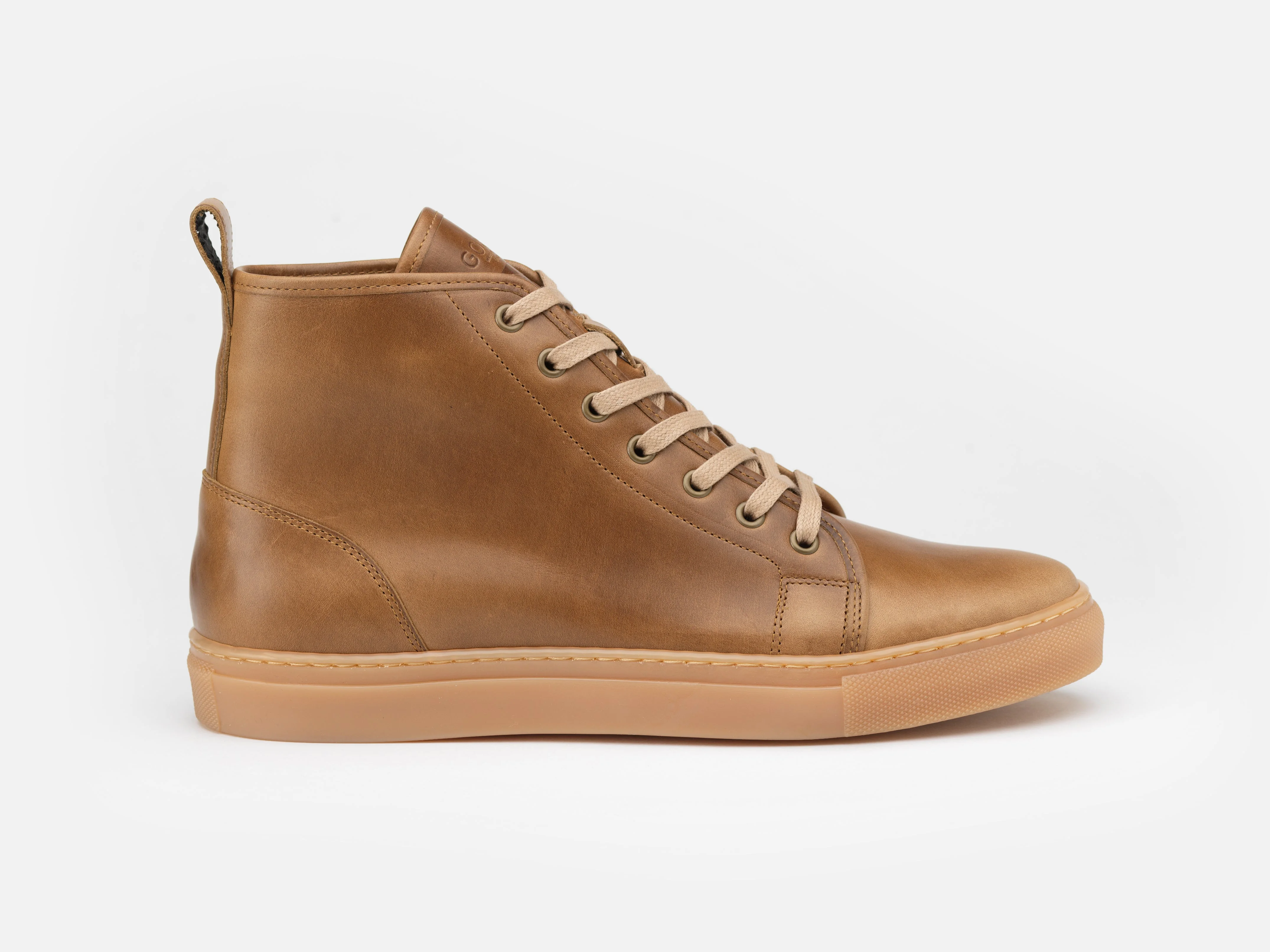 Rose Anvil X GORAL SMUGS High Top Sneaker 2.0 - Horween Natural PRE-ORDER