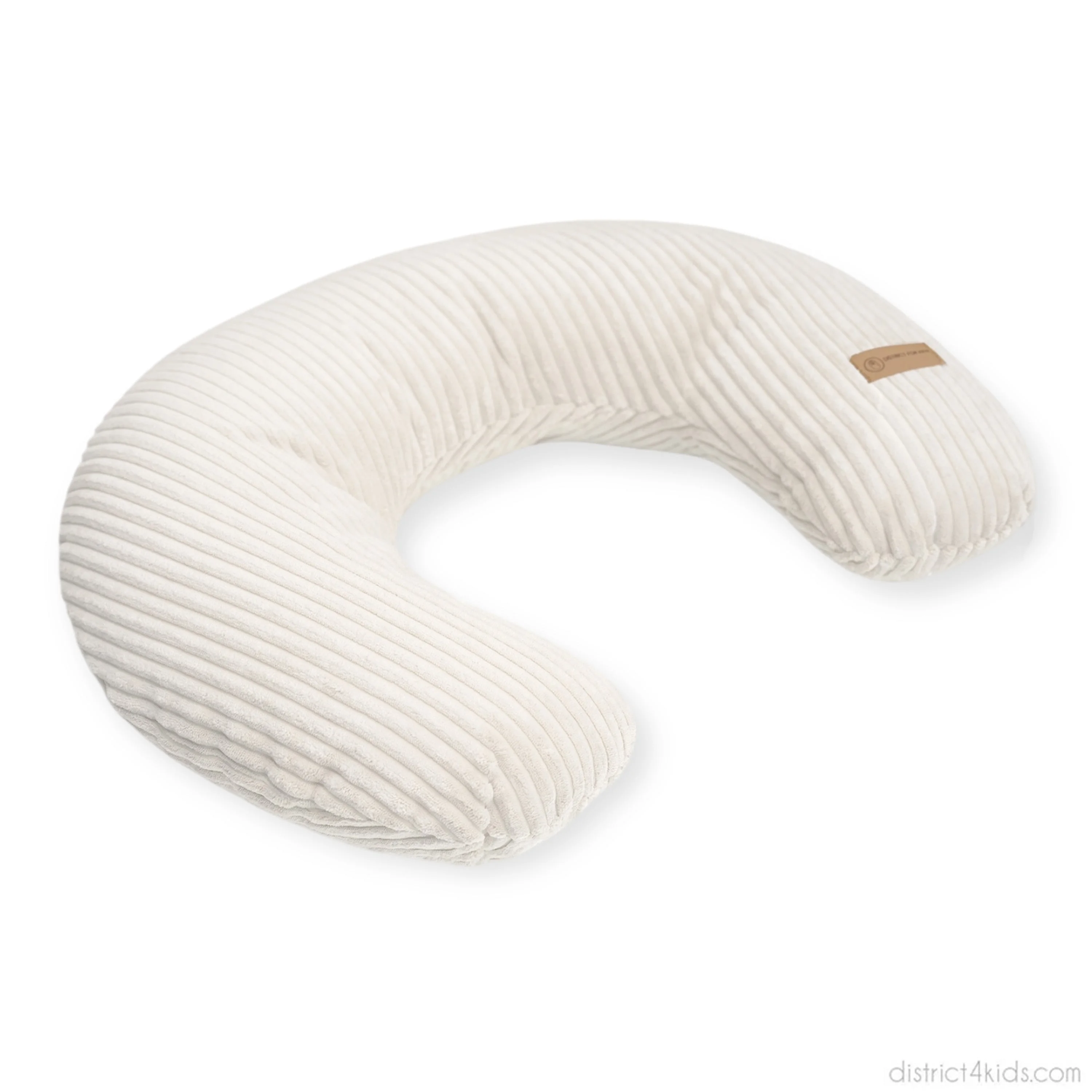 Stillkissen U-Form Cord abnehmbarem Bezug - ergonomisch, Oeko-Tex, Halbmond