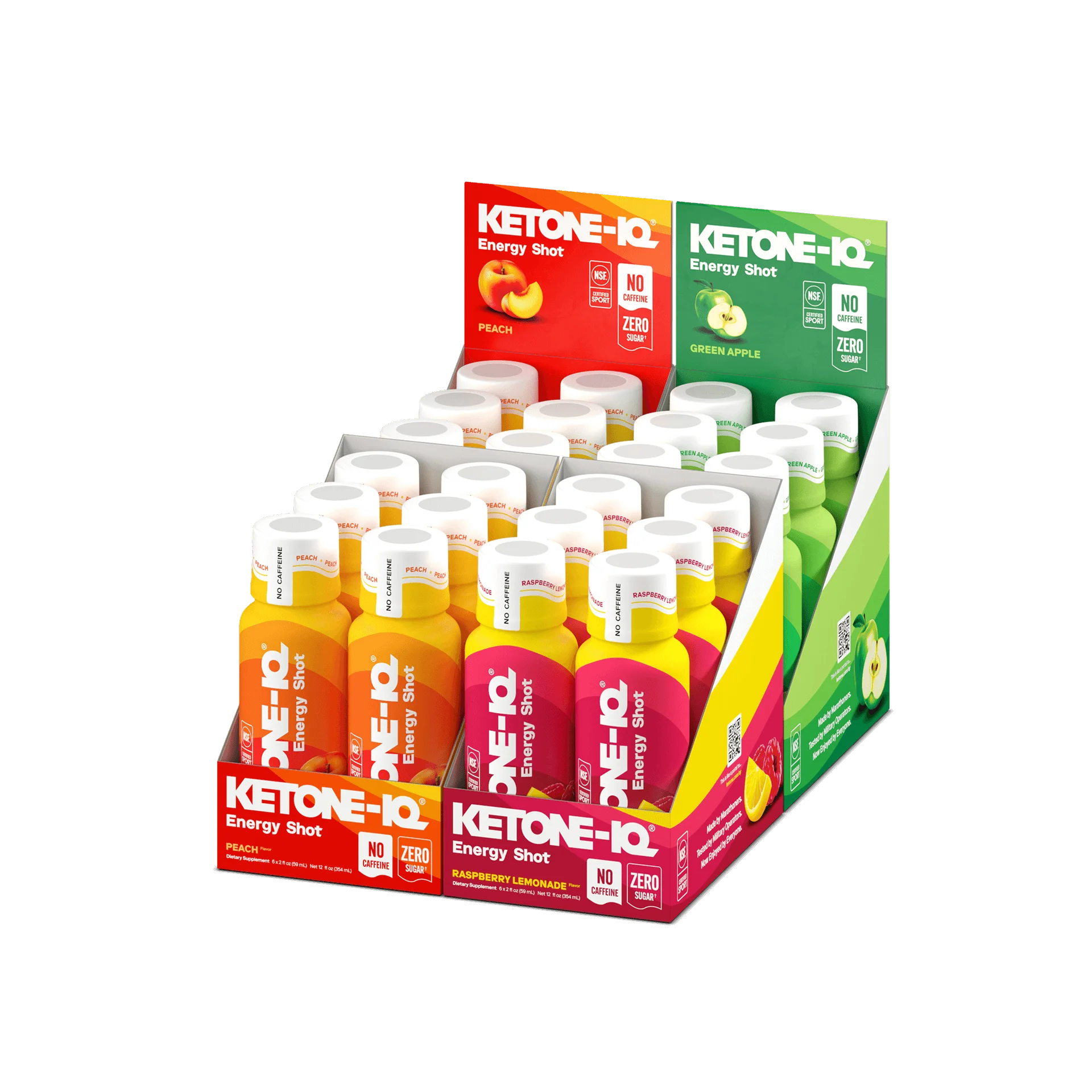 Ketone-IQ No Caffeine Shot Variety