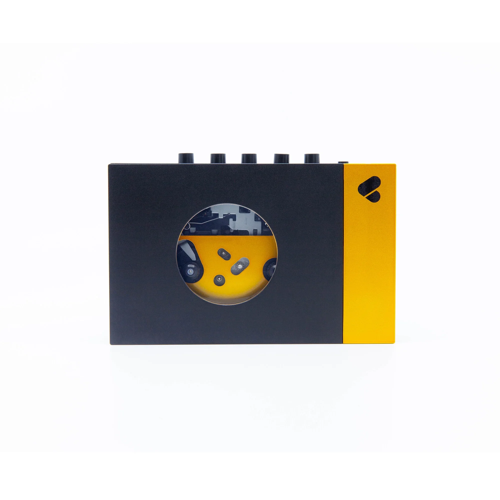 Black & Yellow Cassette Player • Amy