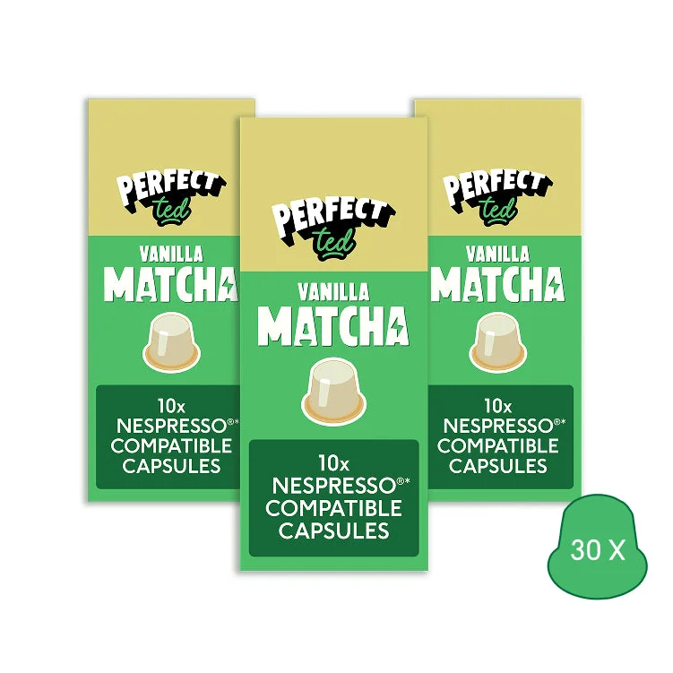 Vanilla Matcha Nespresso® Compatible Pods