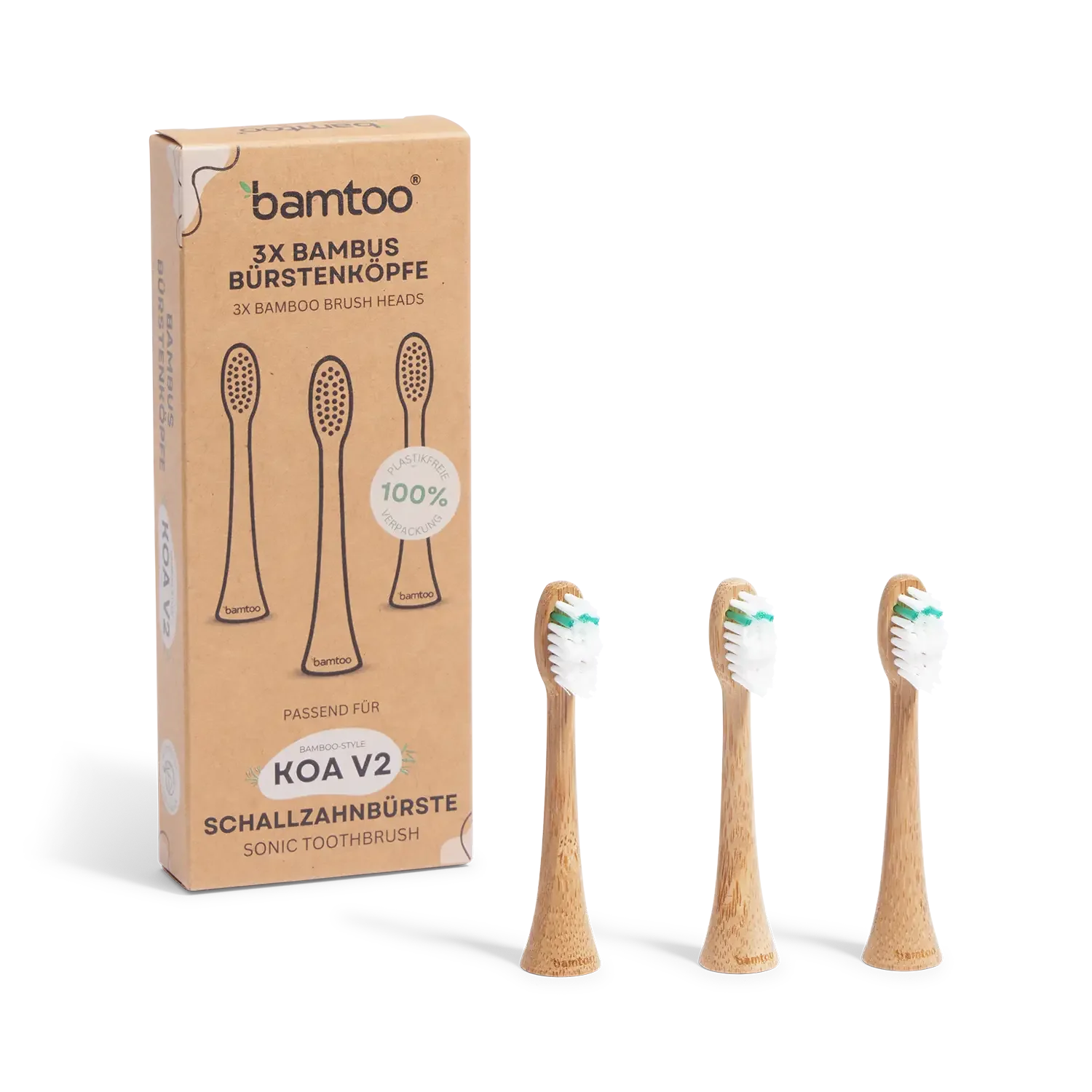 Bambus Bürstenkopf Mittel